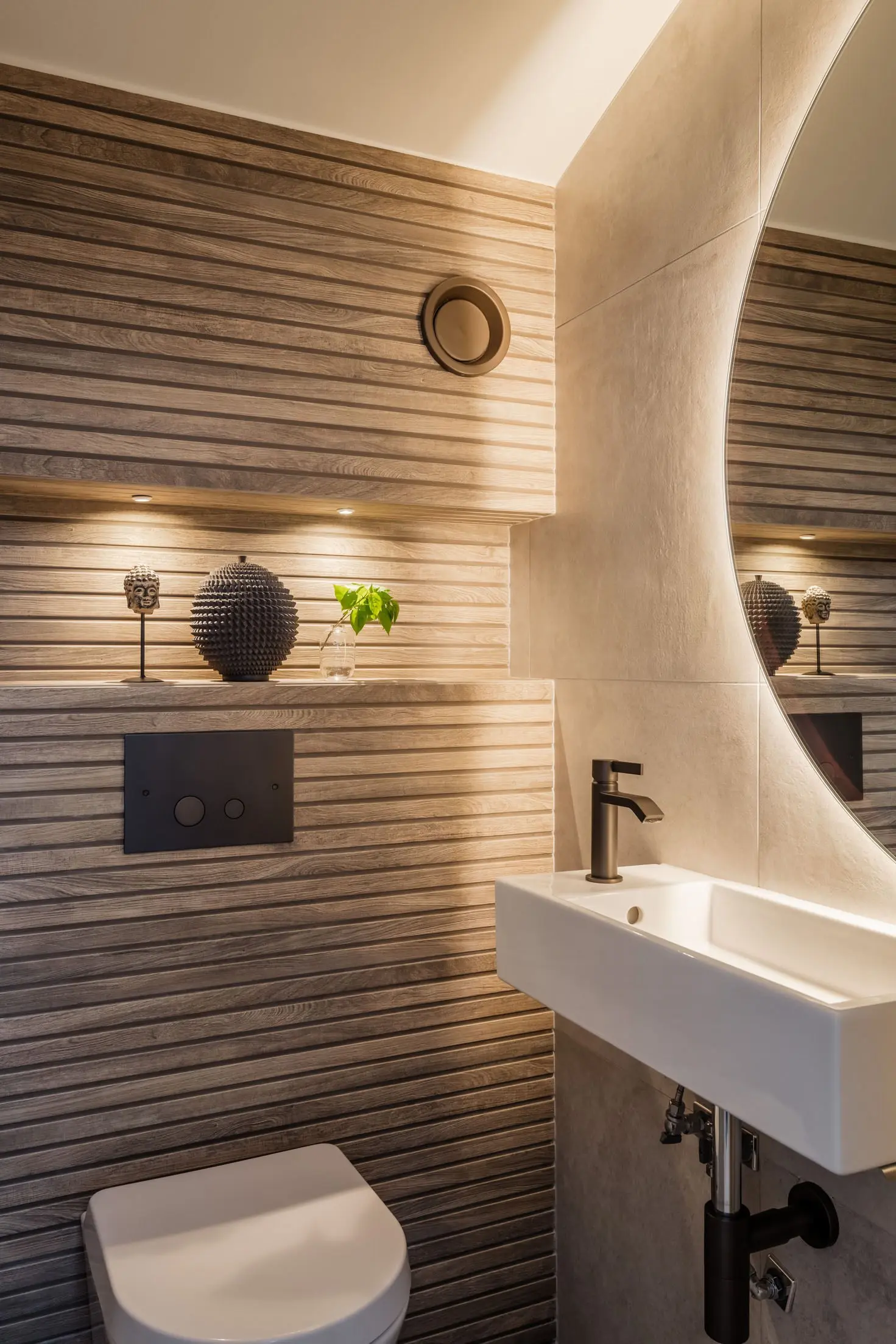 salle de bain appartement sous les combles décoration scandinave monochrome salle de bain appartement sous les combles décoration scandinave monochrome