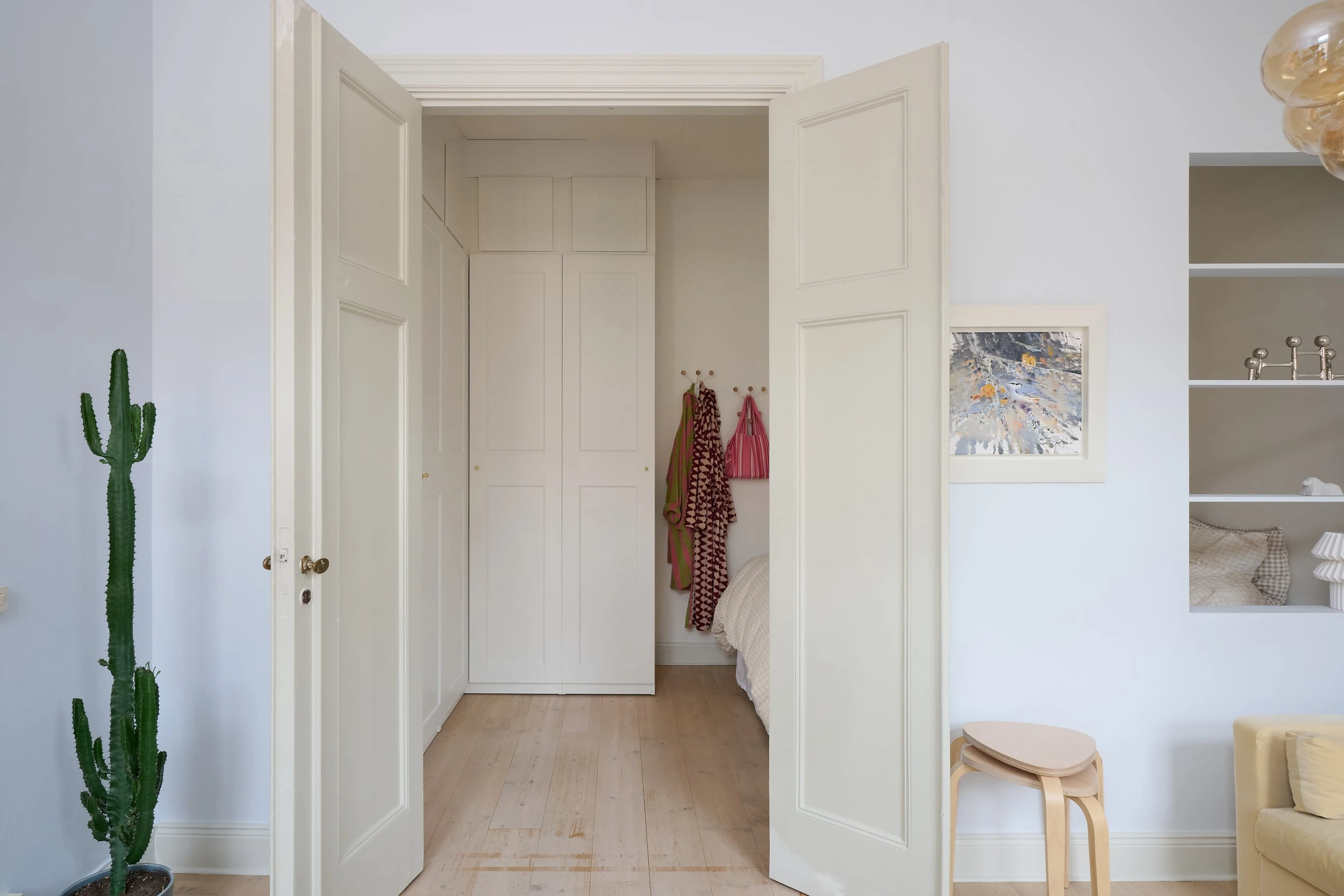 salon et chambre décoration scandinave petit appartement de 49m2 salon et chambre décoration scandinave petit appartement de 49m2