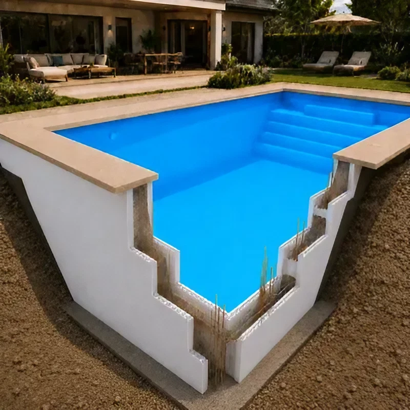 piscine kit en polystyrène