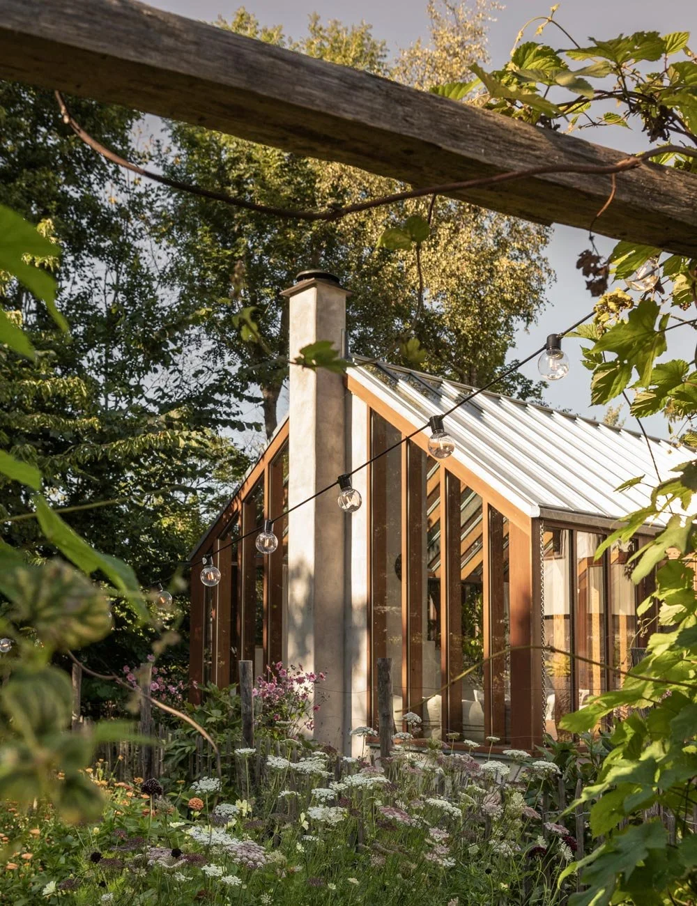 orangerie dans jardin orangerie dans jardin