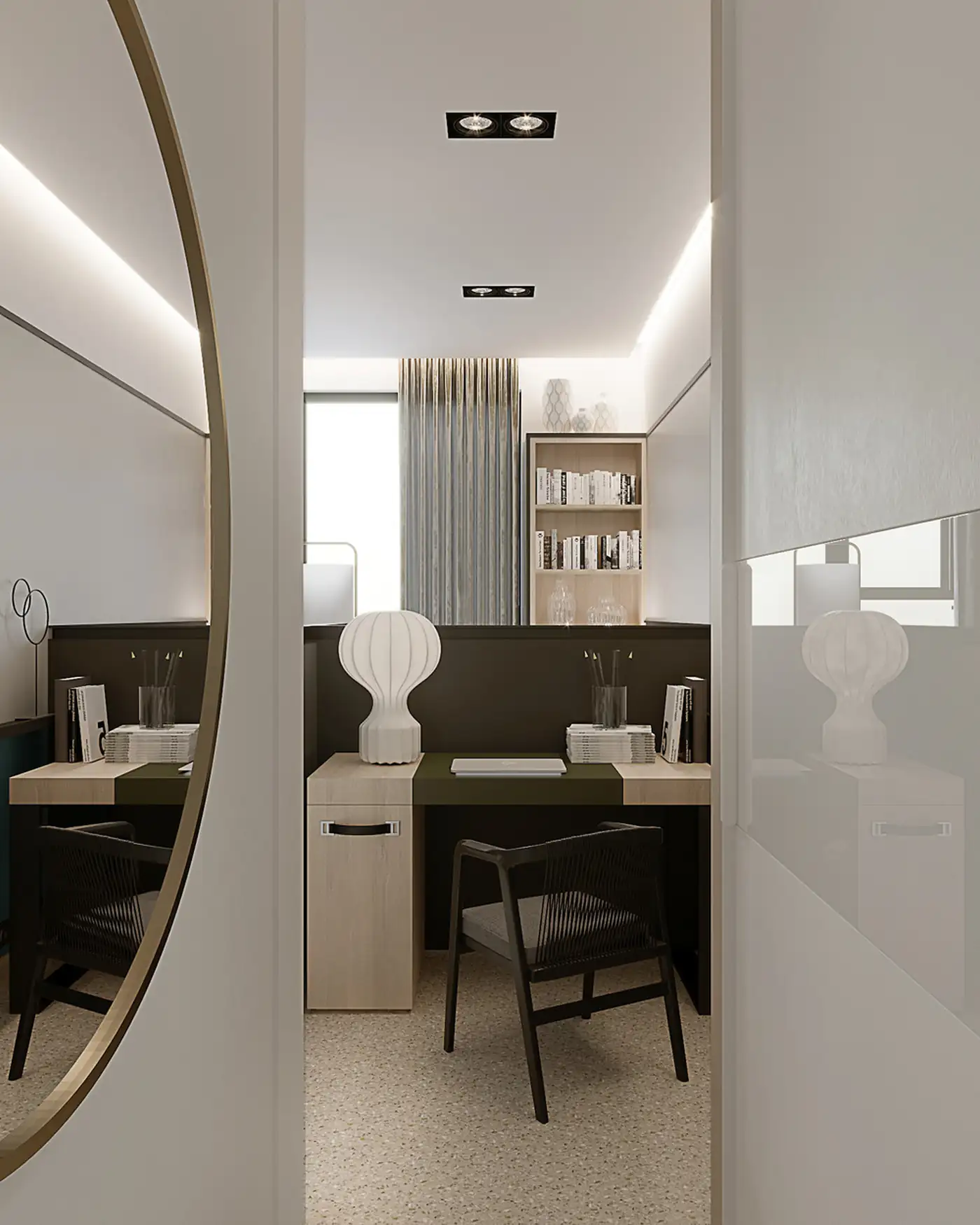 bureau studio de 33m2 décoration contemporaine bureau studio de 33m2 décoration contemporaine
