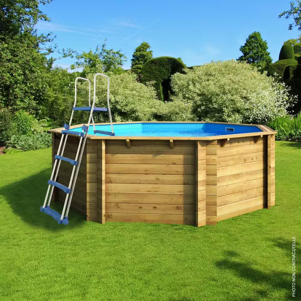 piscine en bois Décathlon