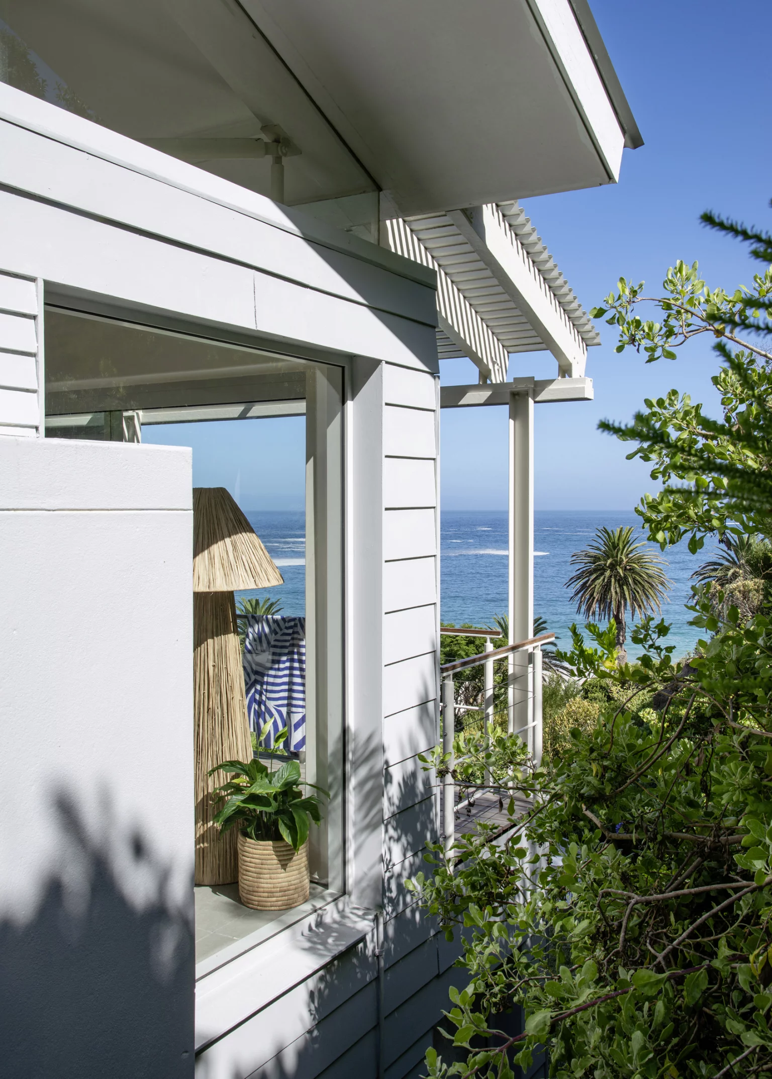 wooden house with sea view contemporary decor