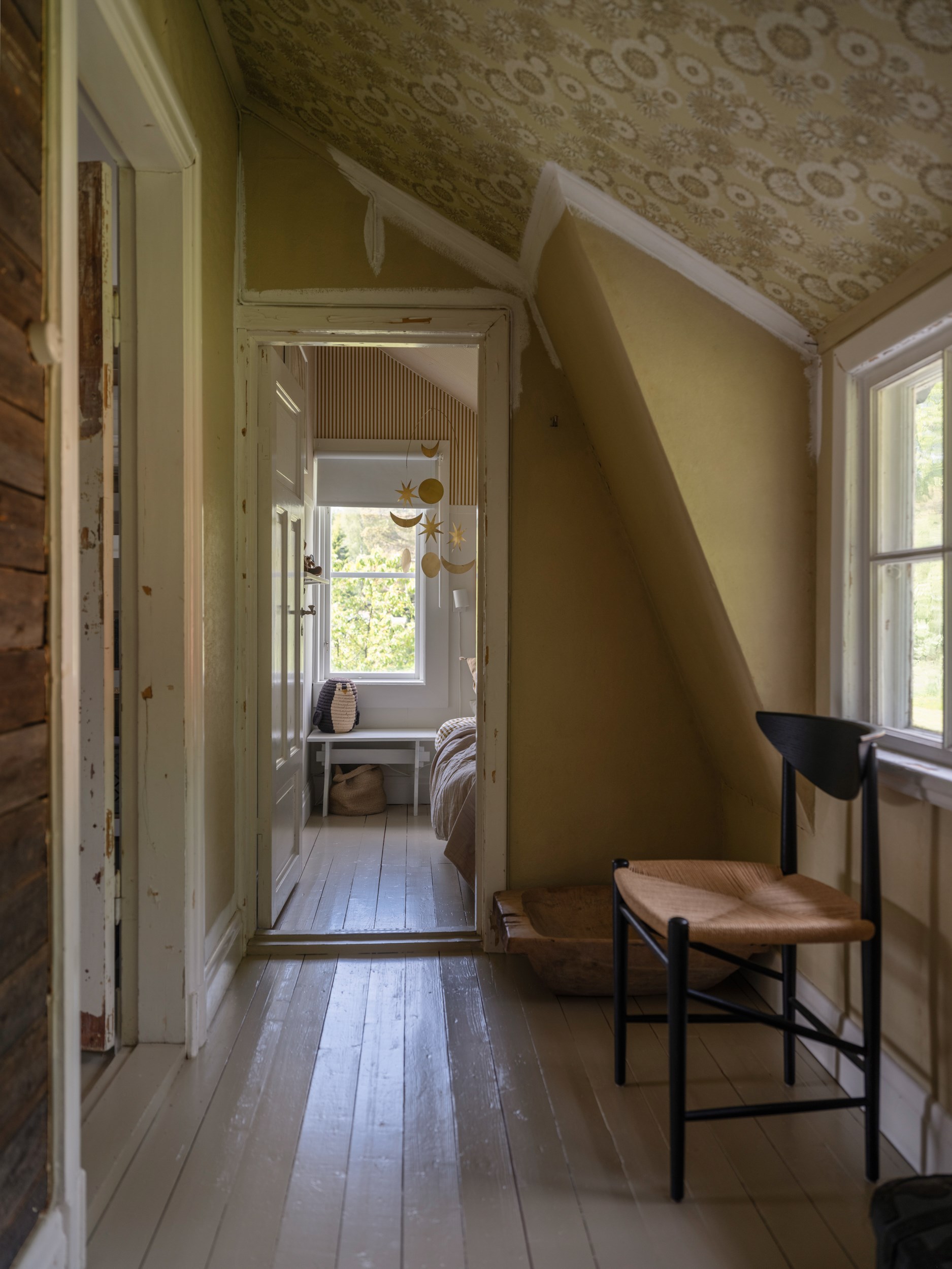 attic hallway attic hallway