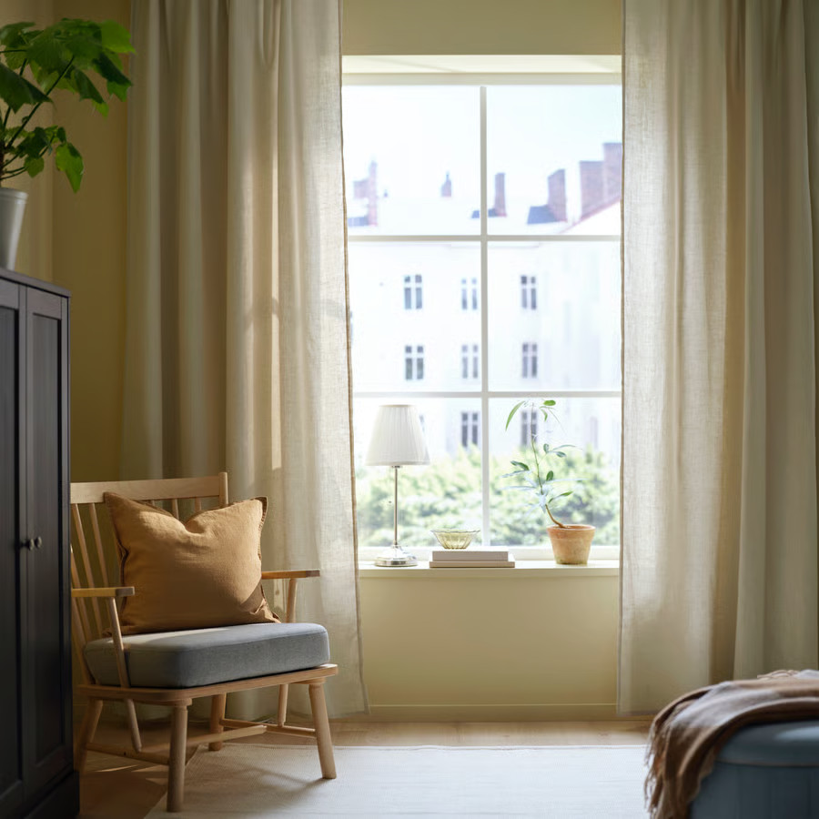 rideaux lin IKEA rideaux lin IKEA