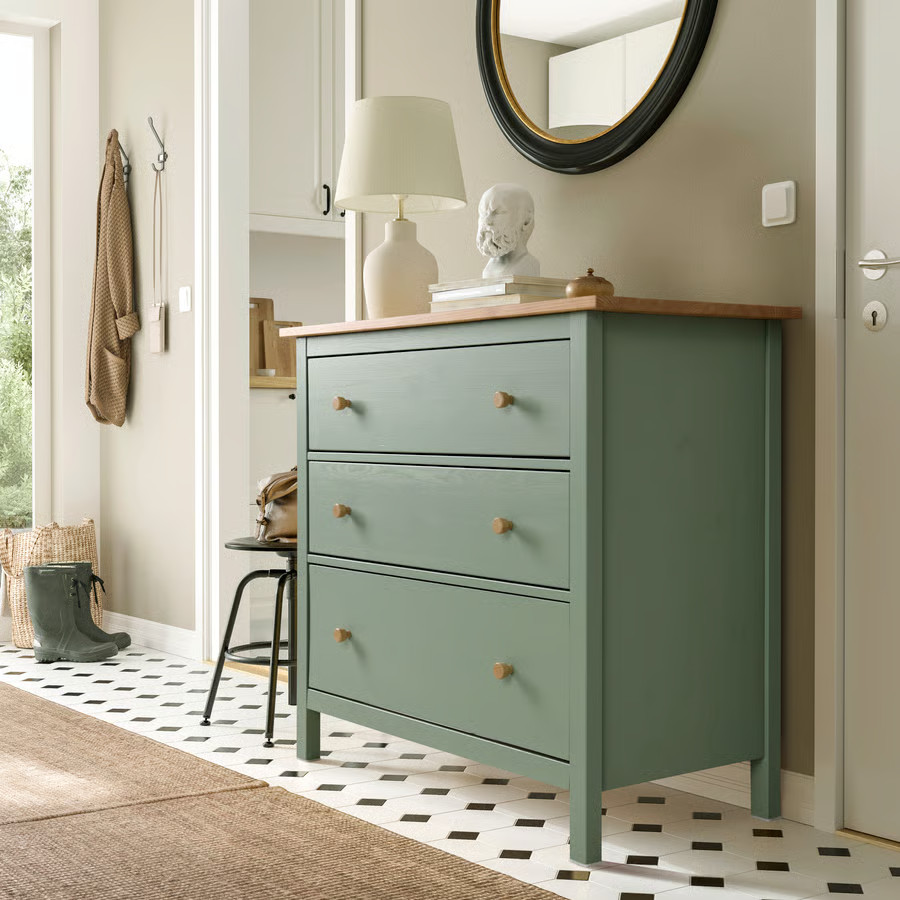 commode HEMNES verte IKEA commode HEMNES verte IKEA