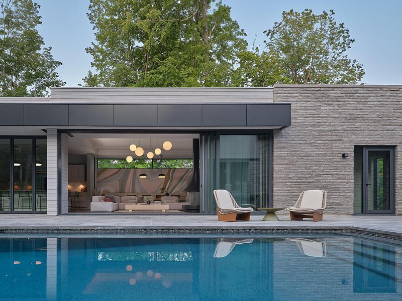 pool house