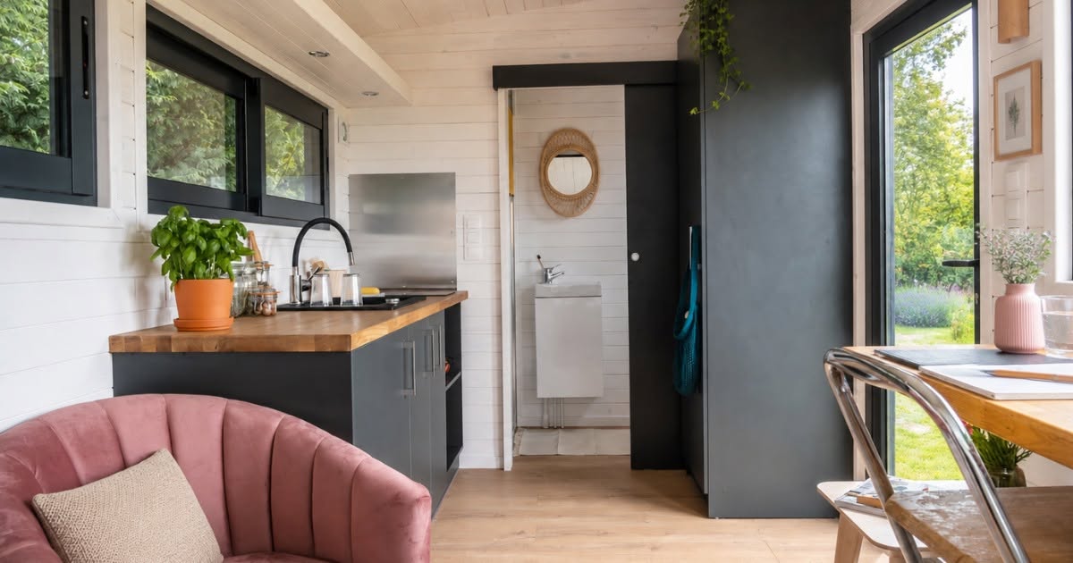 intérieur tiny house française Capucine par Quadrapol intérieur tiny house française Capucine par Quadrapol