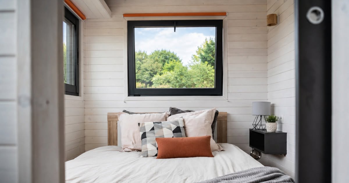 chambre tiny house française Capucine par Quadrapol chambre tiny house française Capucine par Quadrapol