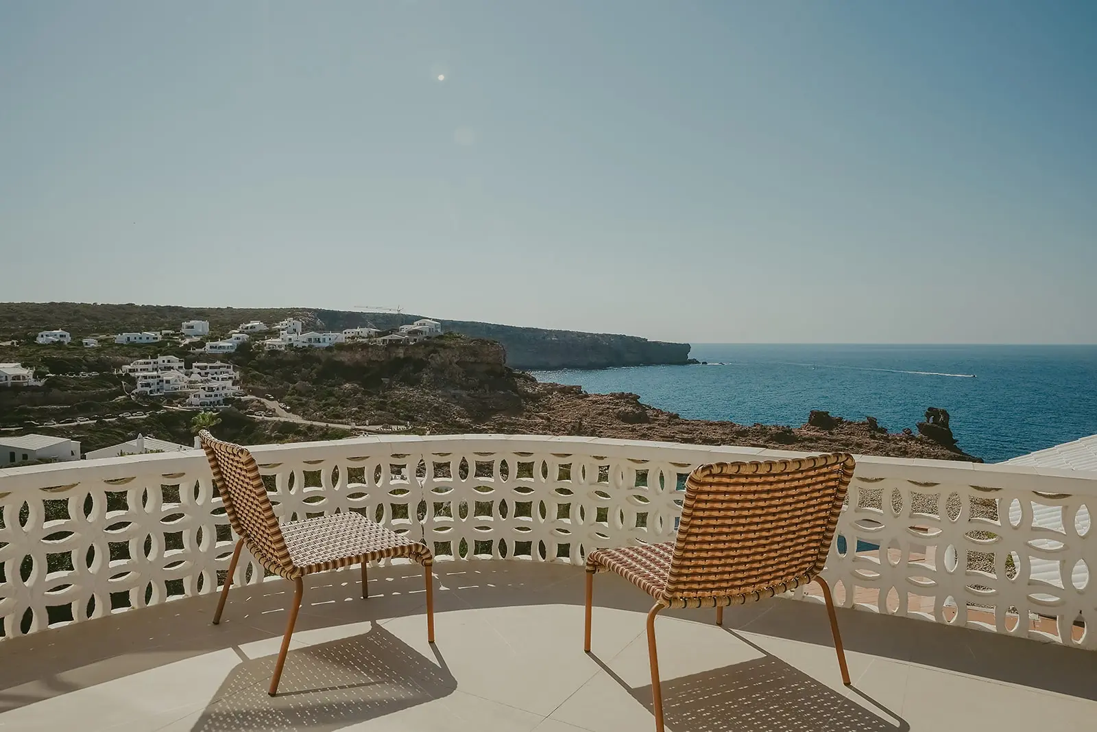 terrasse maison Minorque vue mer terrasse maison Minorque vue mer