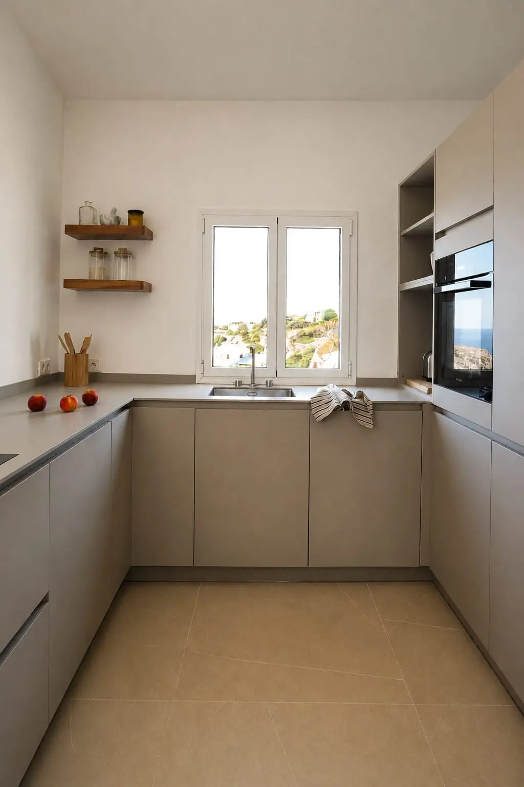 cuisine ouverte design taupe cuisine ouverte design taupe