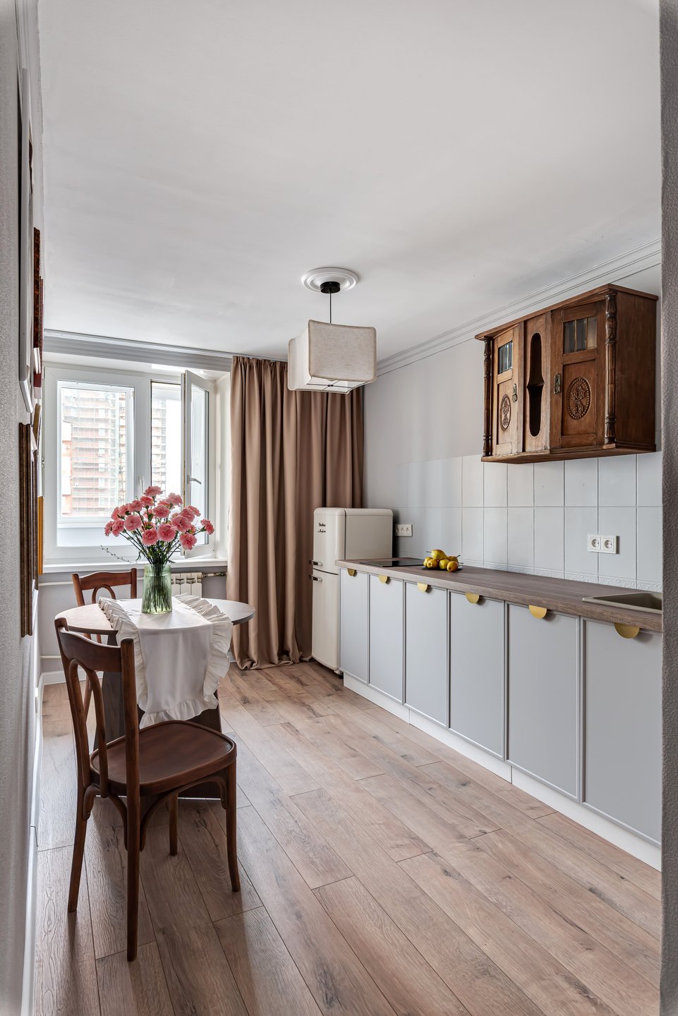 kitchen vintage and contemporary decor 34sqm studio flat kitchen vintage and contemporary decor 34sqm studio flat