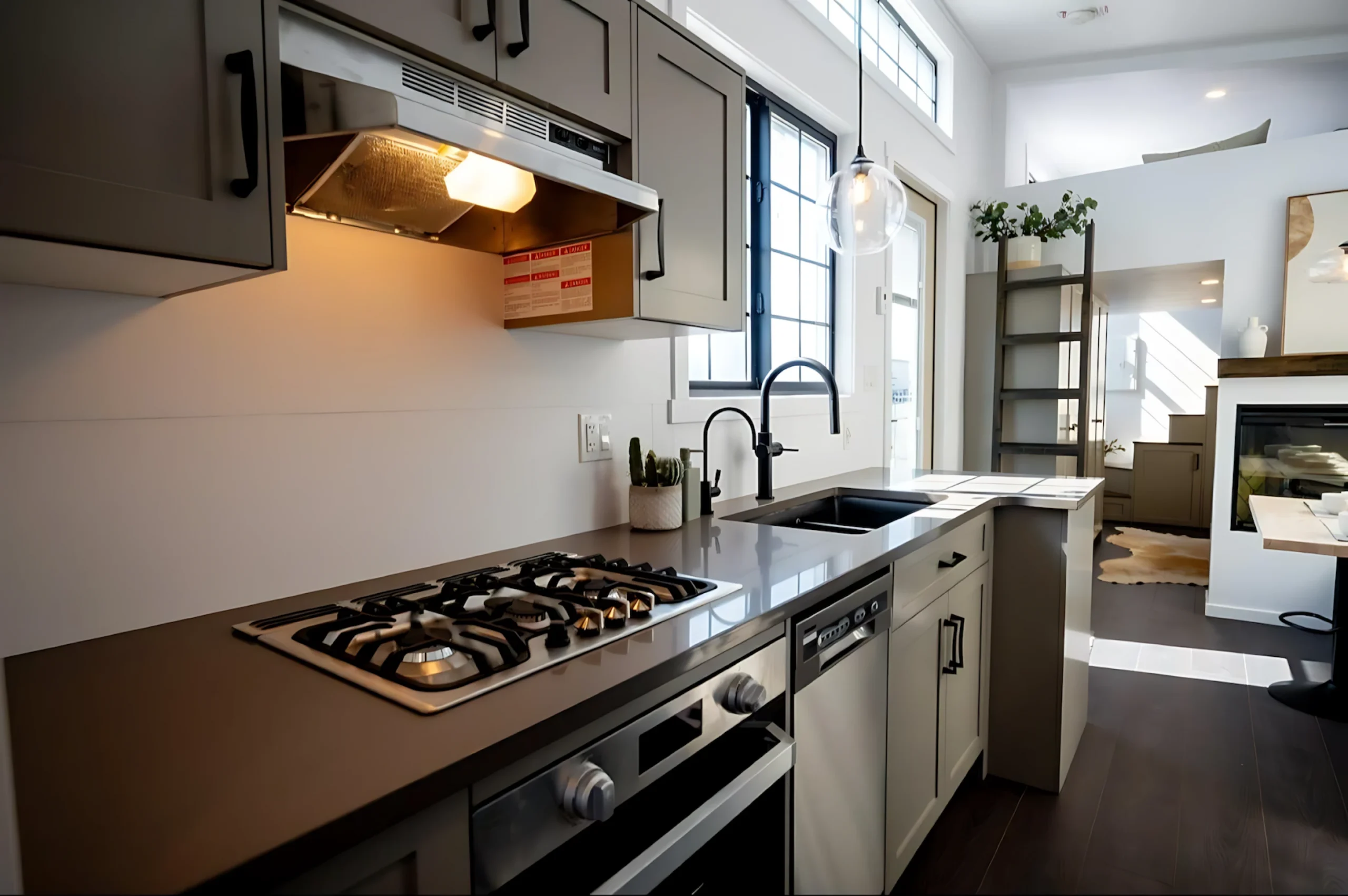 kitchen 39sqm tiny house Ellice Teacup Tiny Homes kitchen 39sqm tiny house Ellice Teacup Tiny Homes