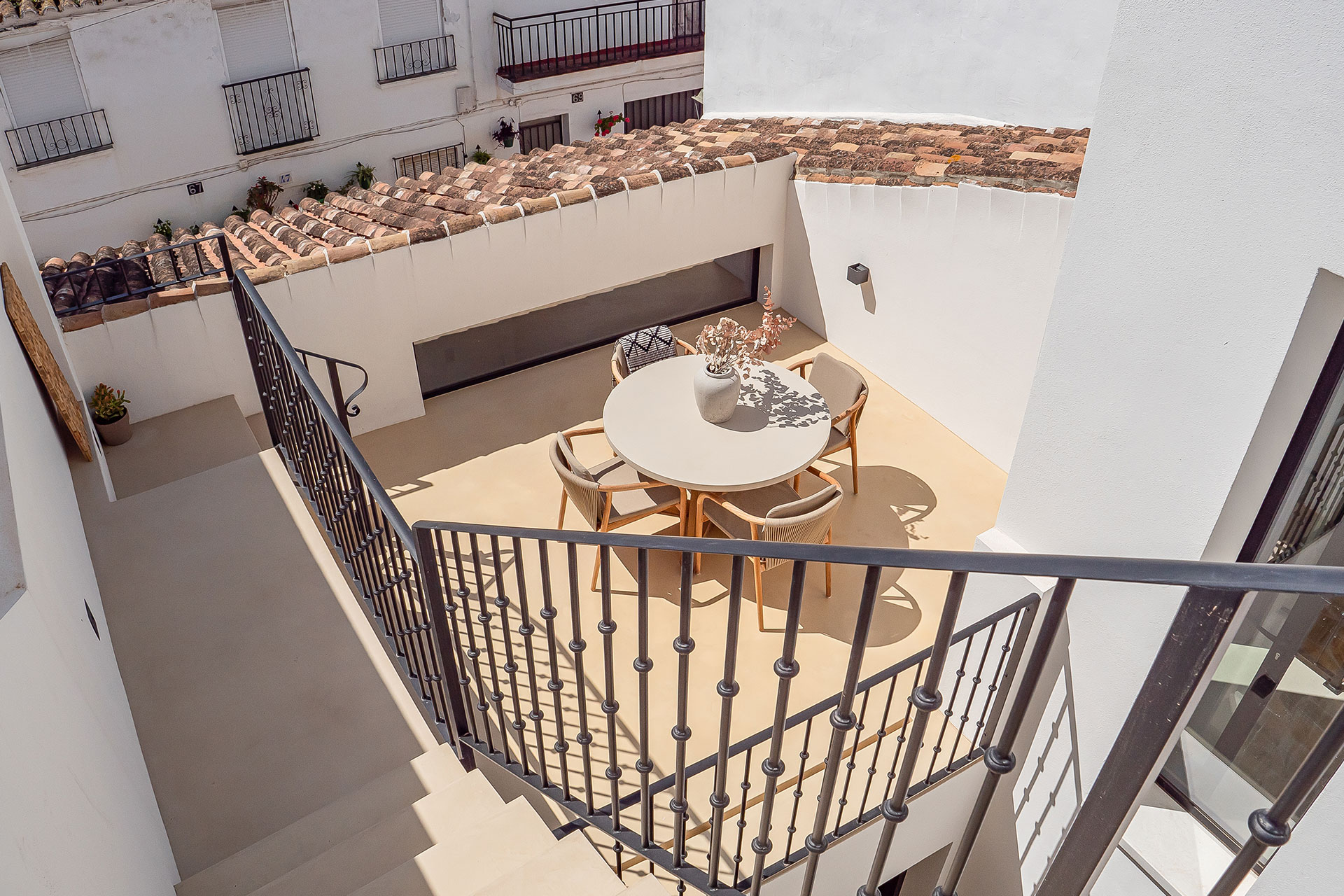 terrasse Casa Luna de Miel Estepona terrasse Casa Luna de Miel Estepona