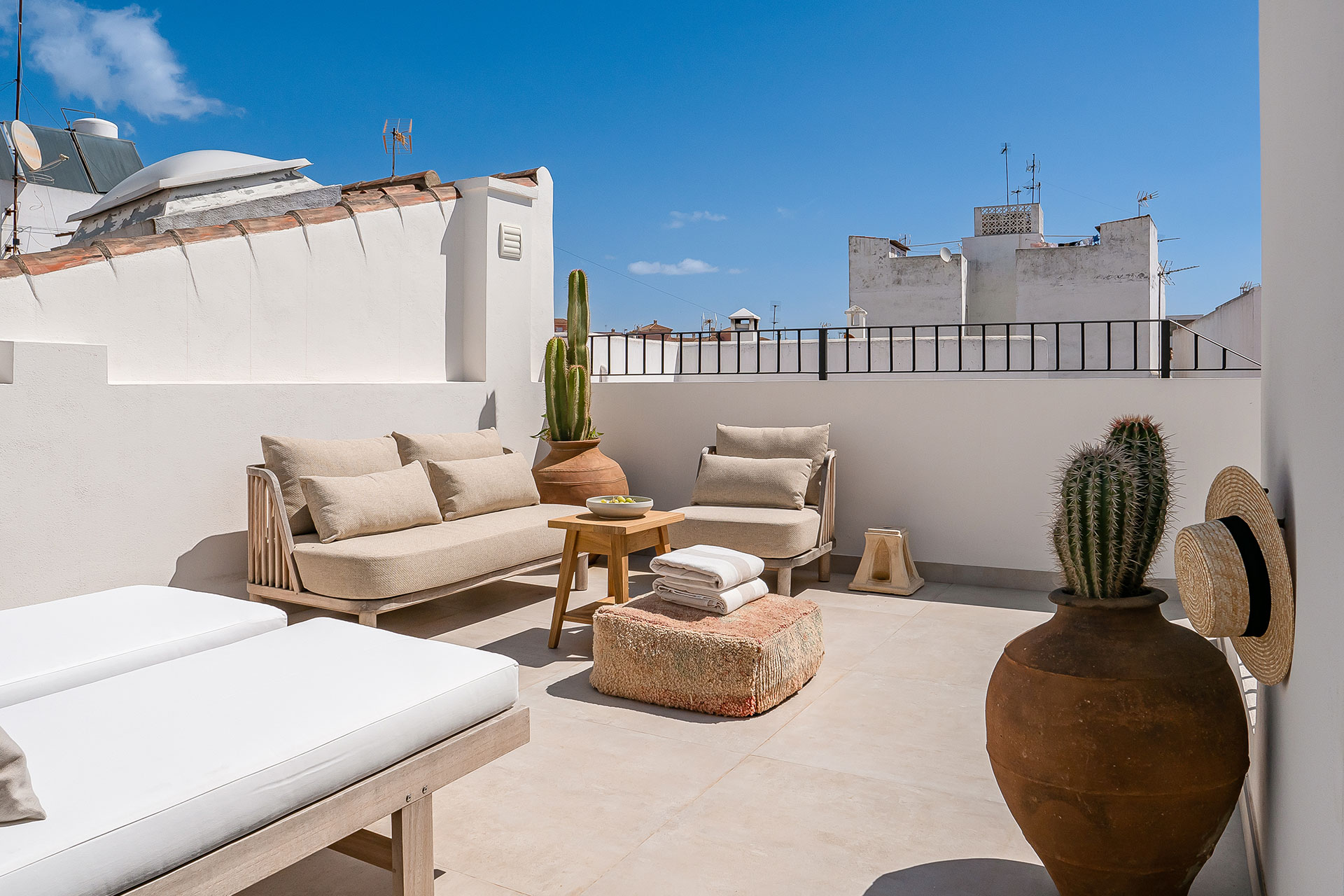 terrasse Casa Luna de Miel Estepona terrasse Casa Luna de Miel Estepona