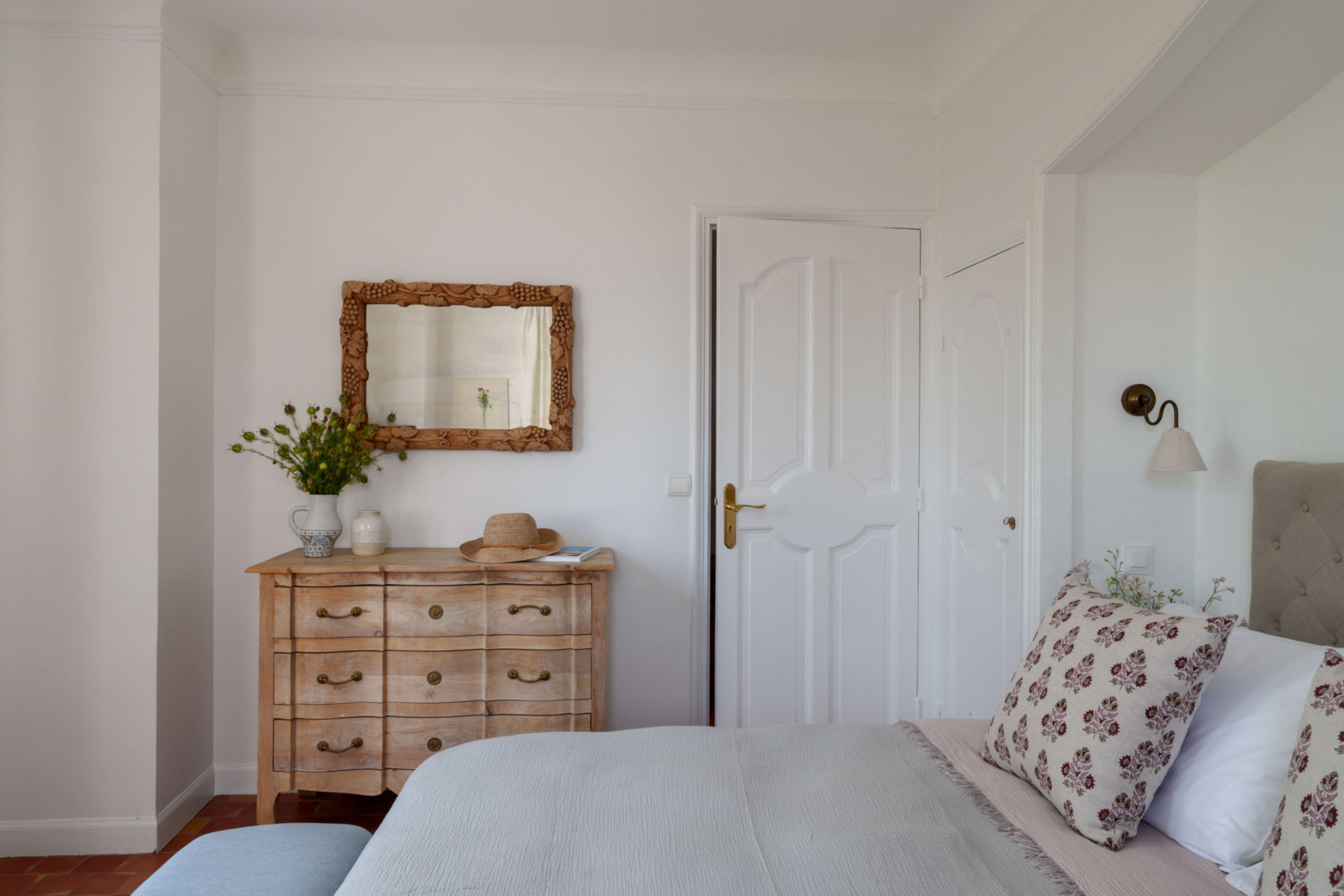chambre décoration classique chic maison provençale Casa del Sol Grasse