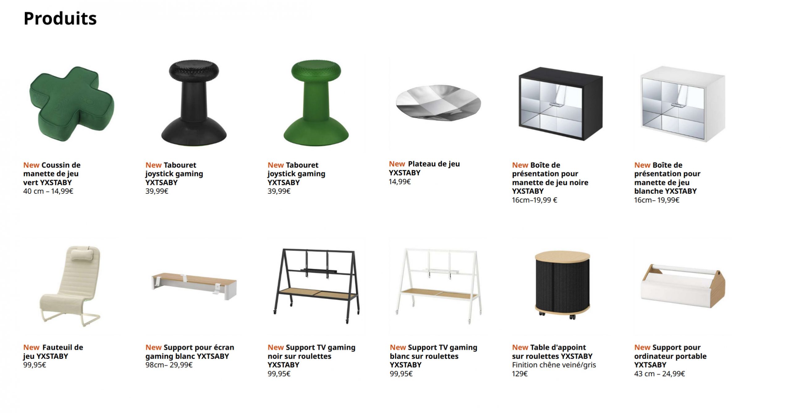collaboration IKEA XBox collection YXSTABY 2026 collaboration IKEA XBox collection YXSTABY 2026