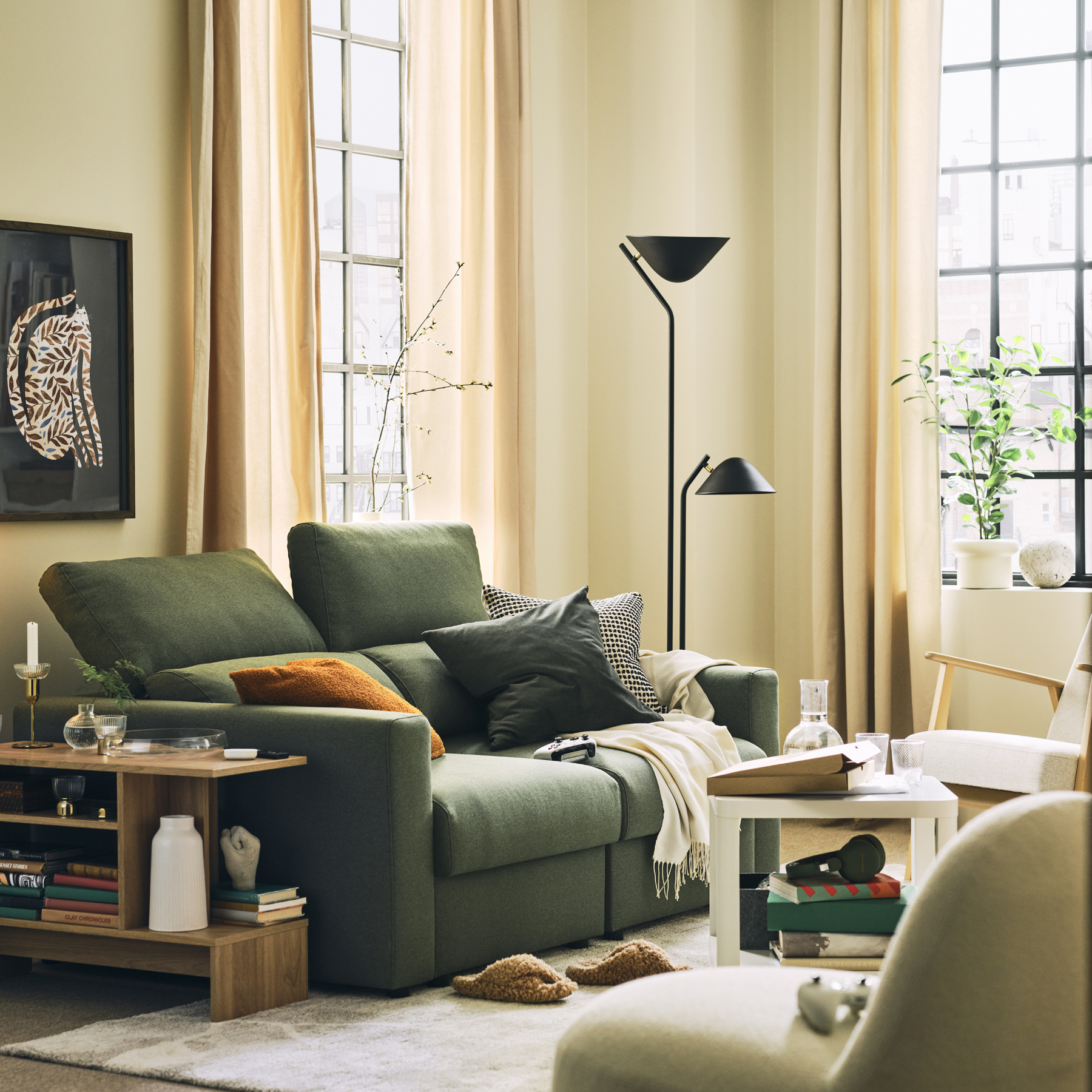 canapé vert IKEA collection automne octobre 2026