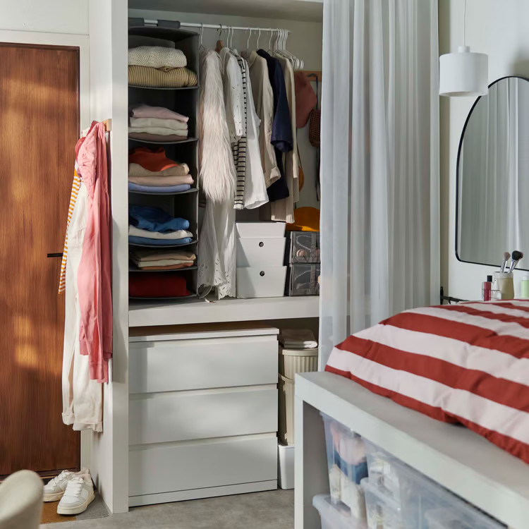 dressing chambre étudiante IKEA