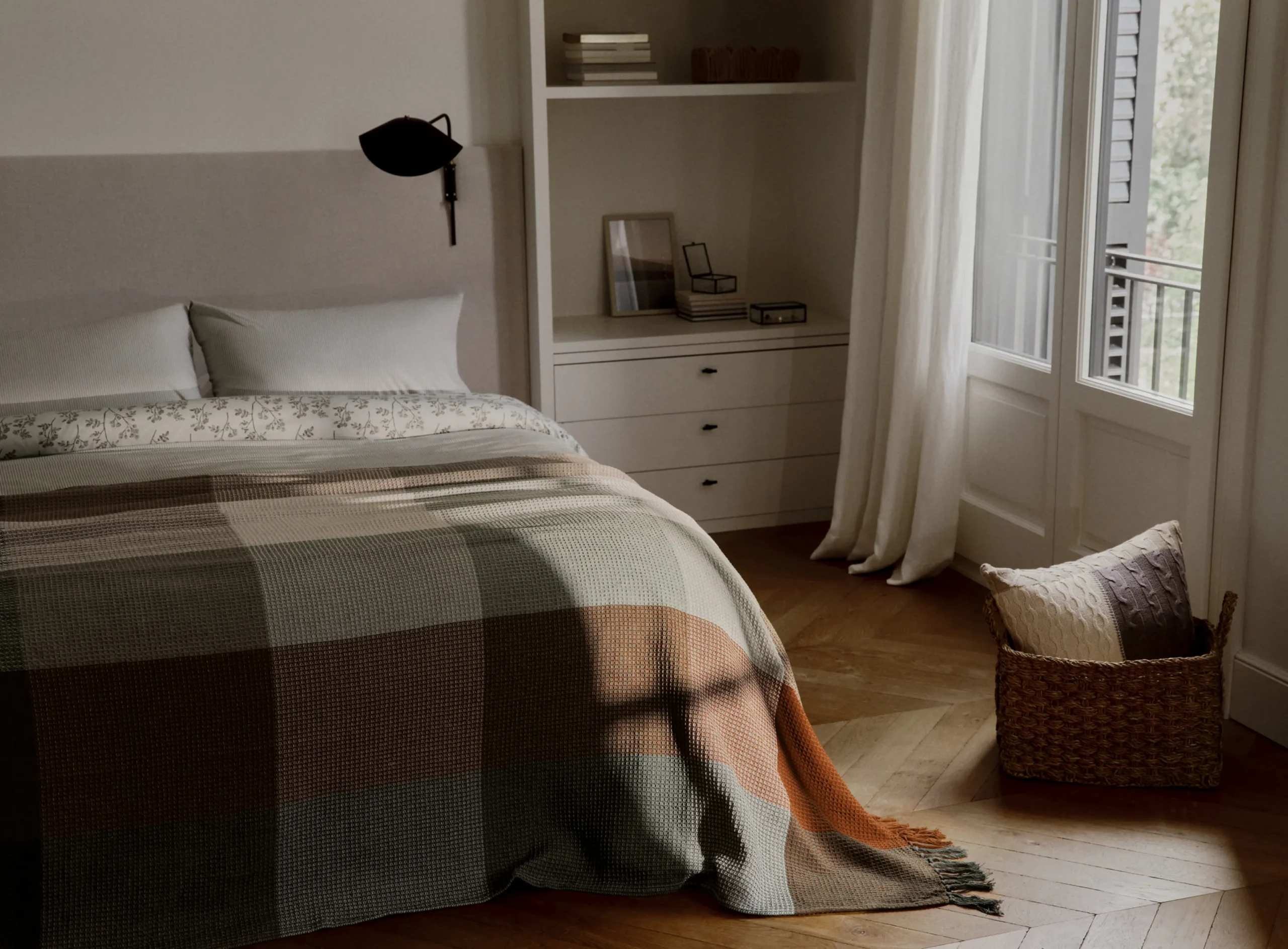 chambre décoration contemporaine et intemporelle tons neutres collection Lefties pour la maison rentrée 2026 chambre décoration contemporaine et intemporelle tons neutres collection Lefties pour la maison rentrée 2026
