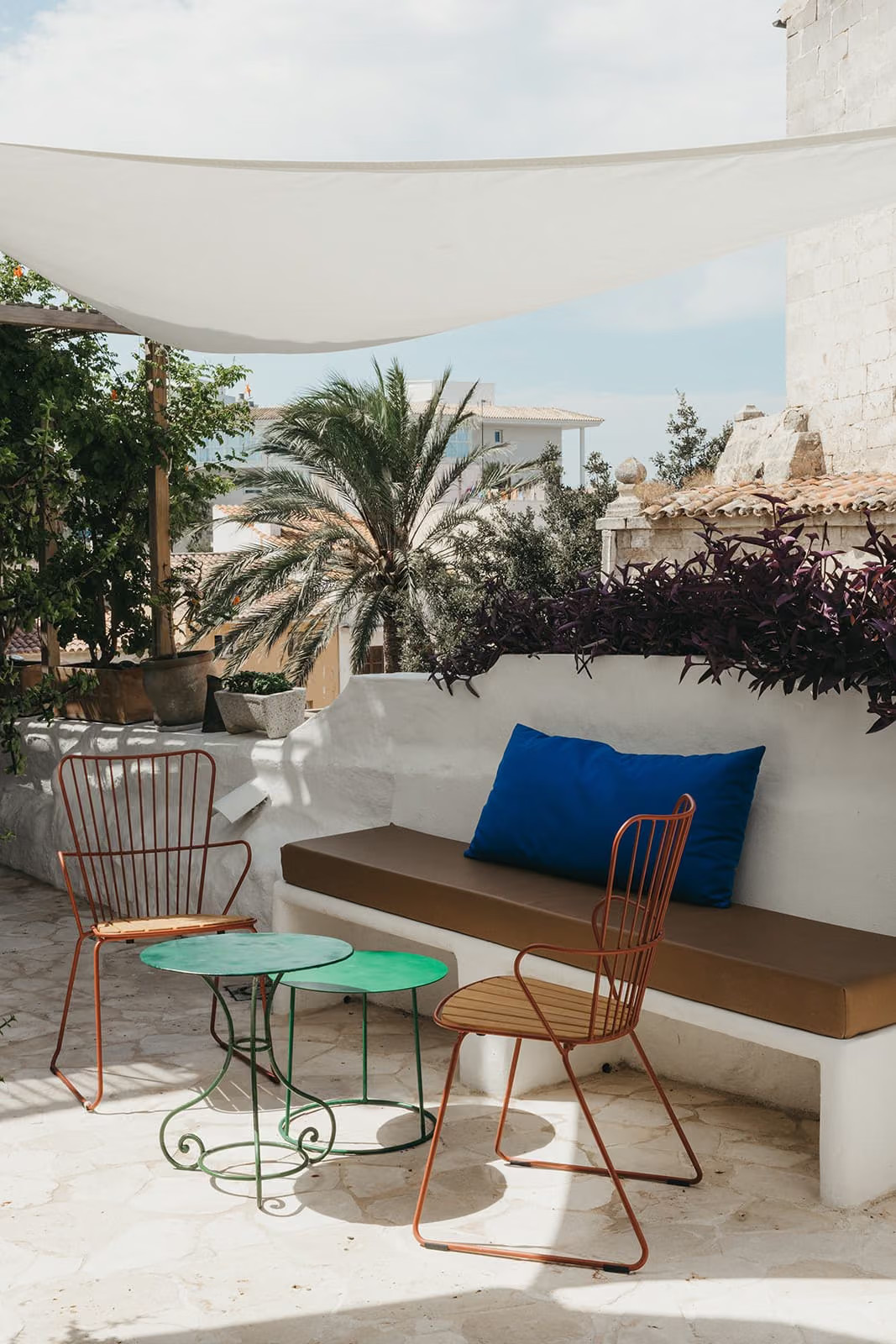 terrasse maison de ville à Minorque