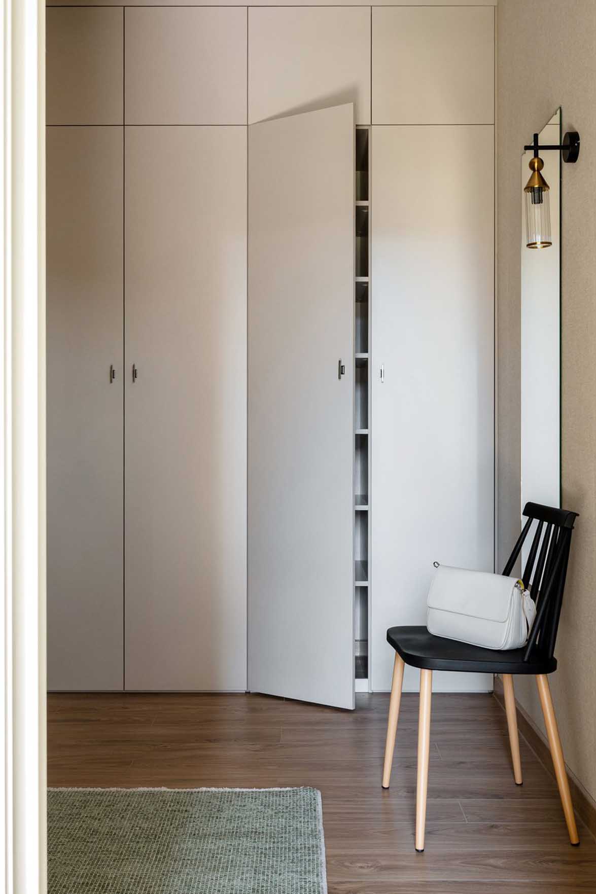 entryway with cupboards