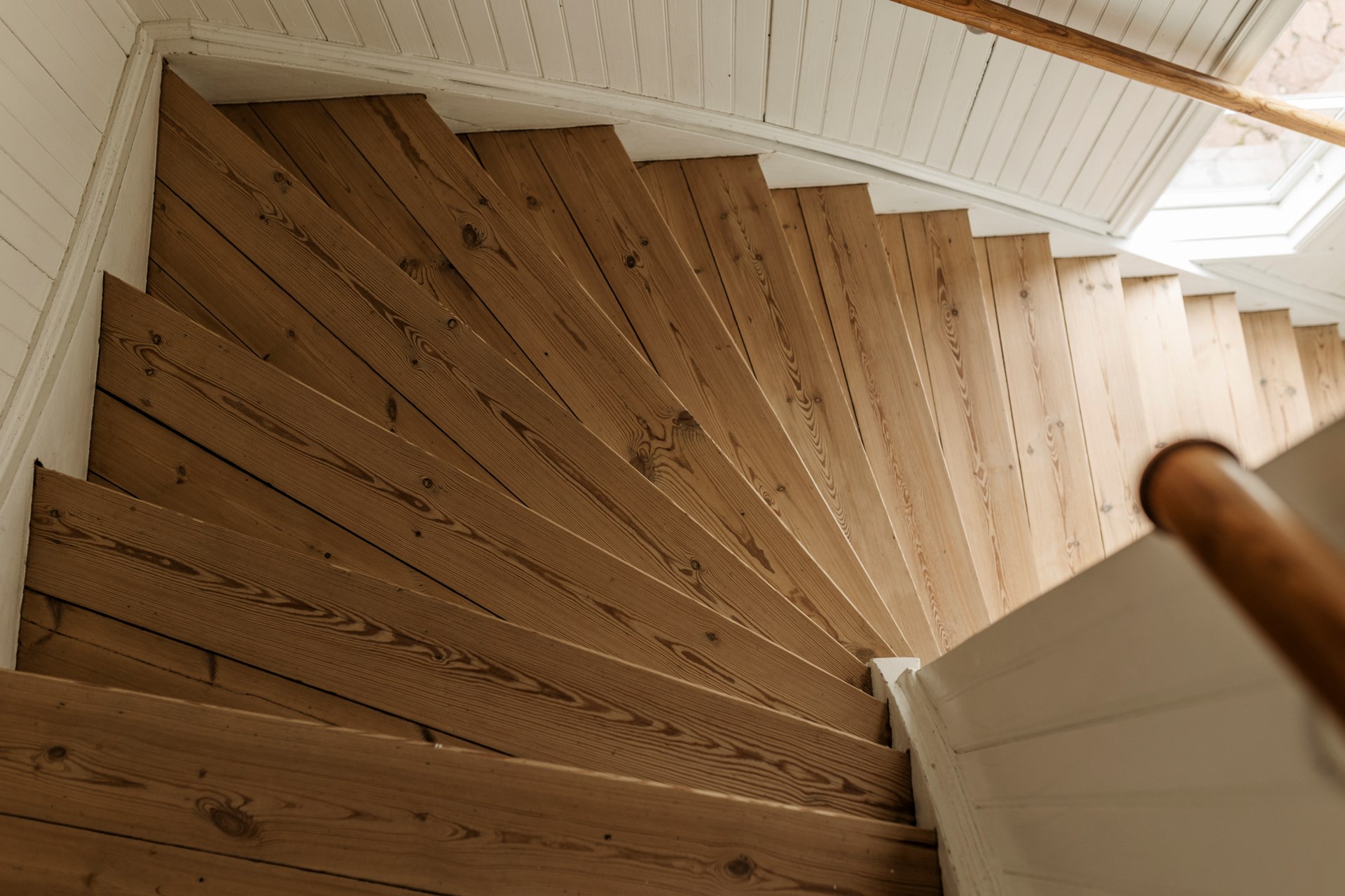escalier en bois