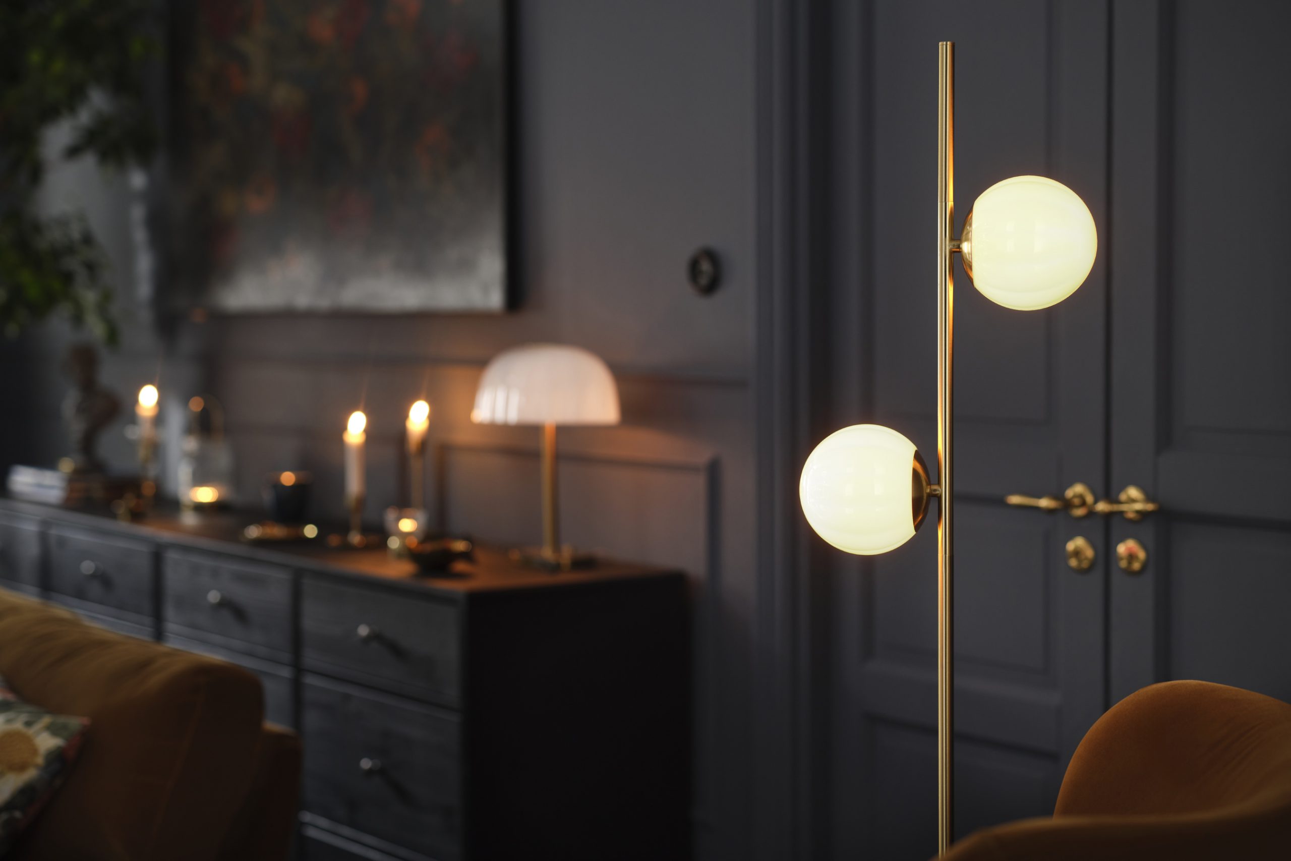 lampadaire laiton IKEA collection automne octobre 2026