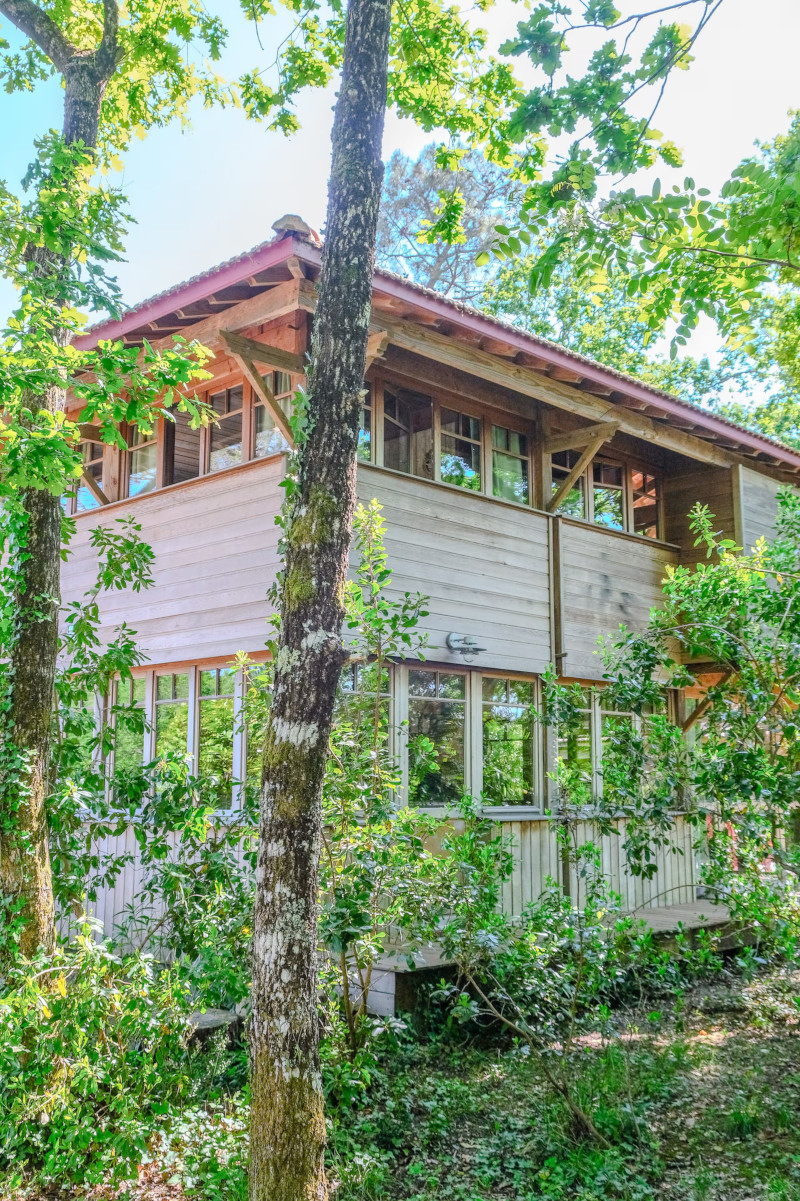 petite maison en bois de 67m2 pour les vacances Bassin d'Arcachon