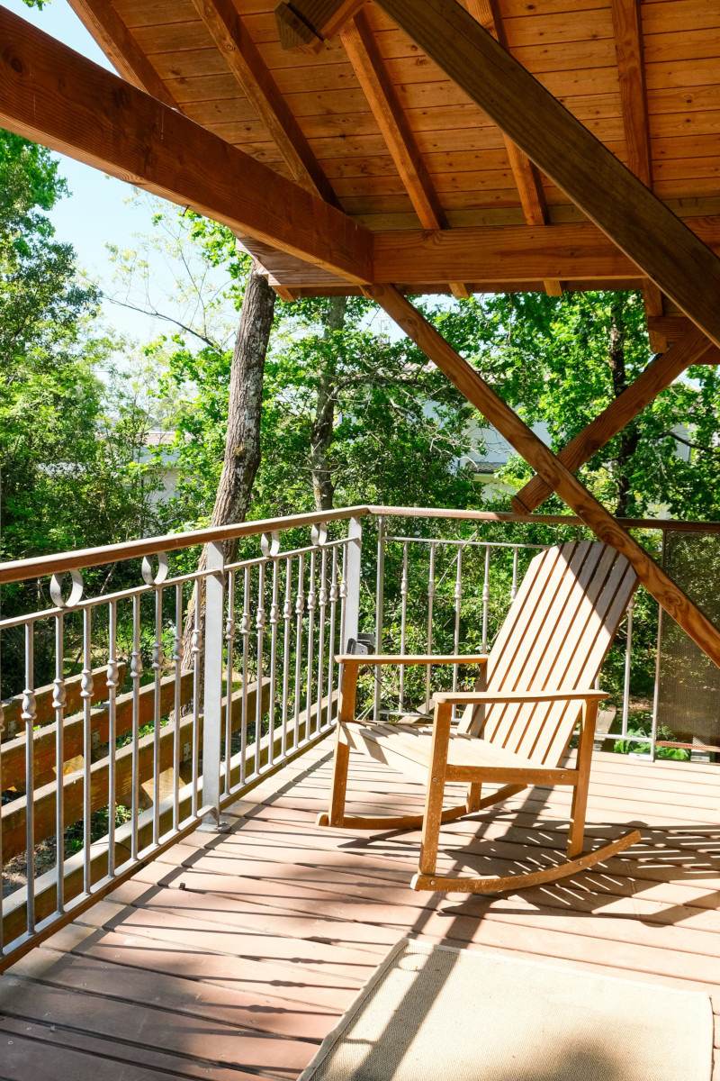 terrasse avec fauteuil