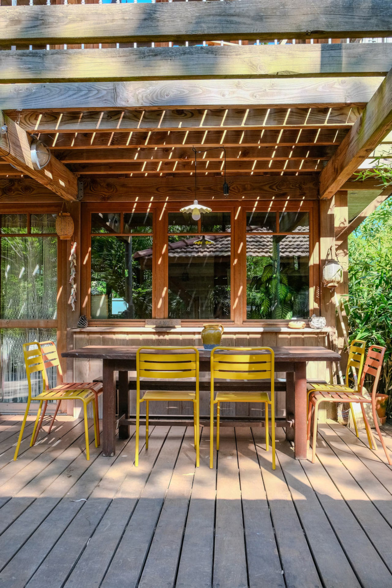 terrasse avec pergola