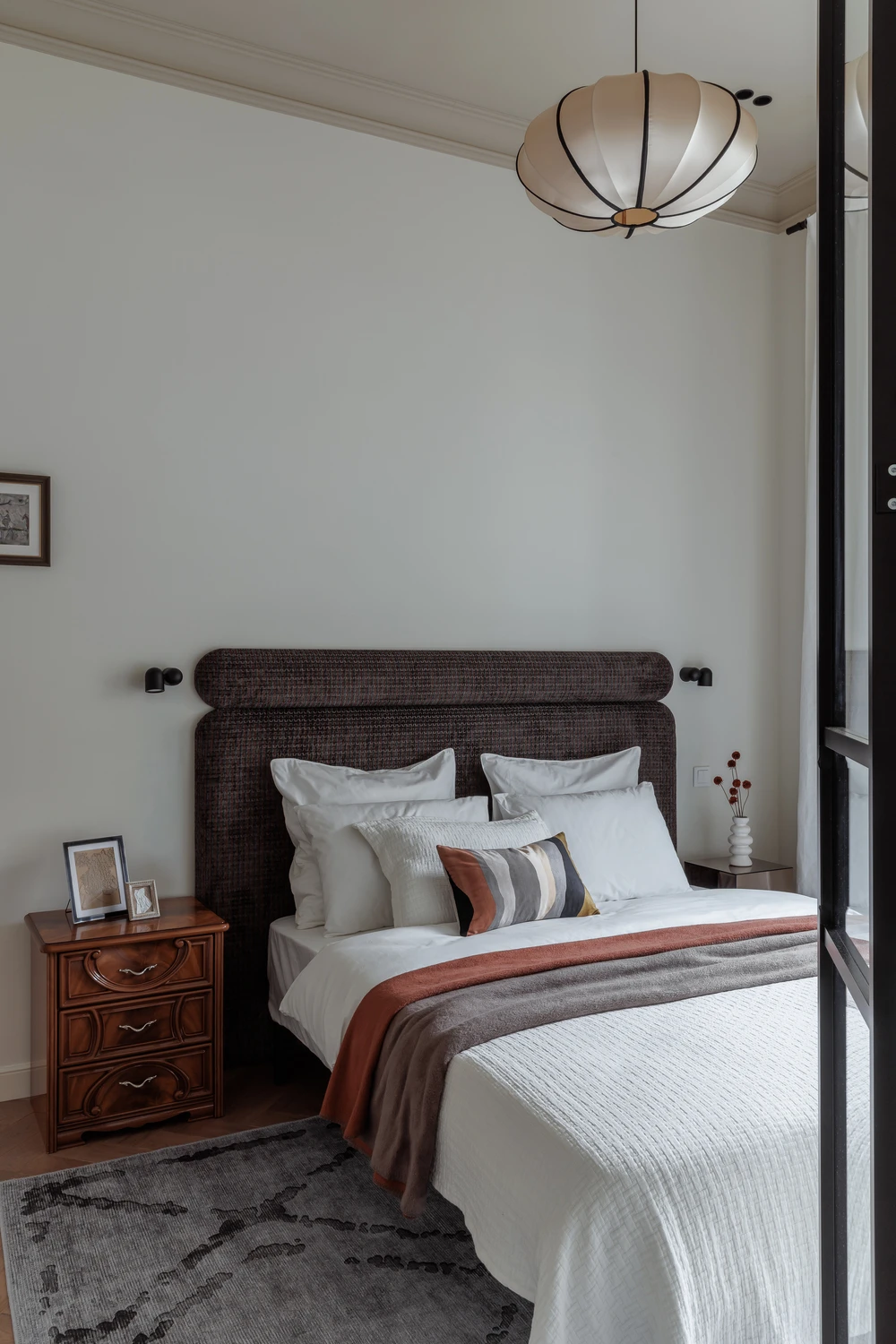 chambre décoration contemporaine petit appartement de 48m2