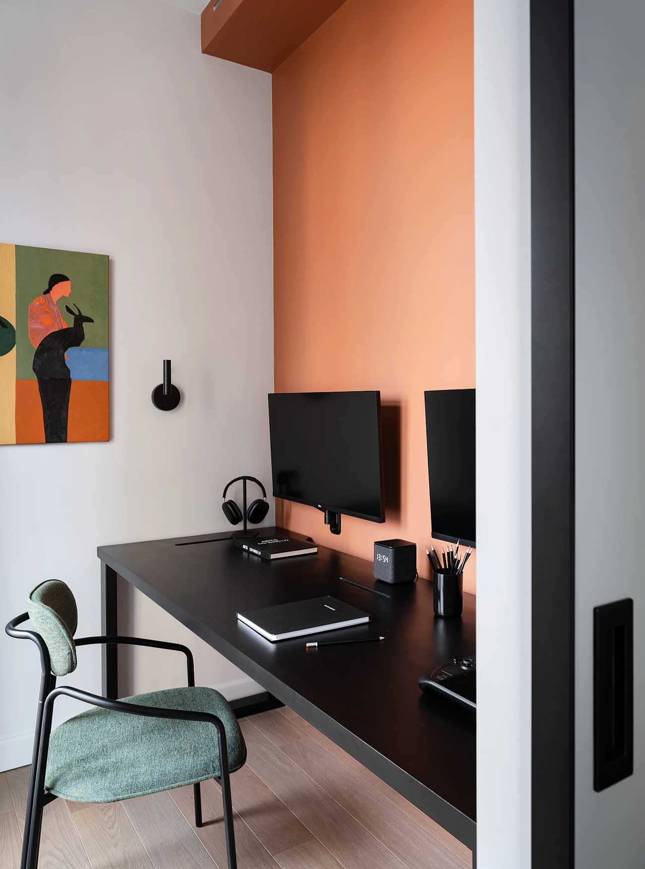 bureau mur orange bureau mur orange