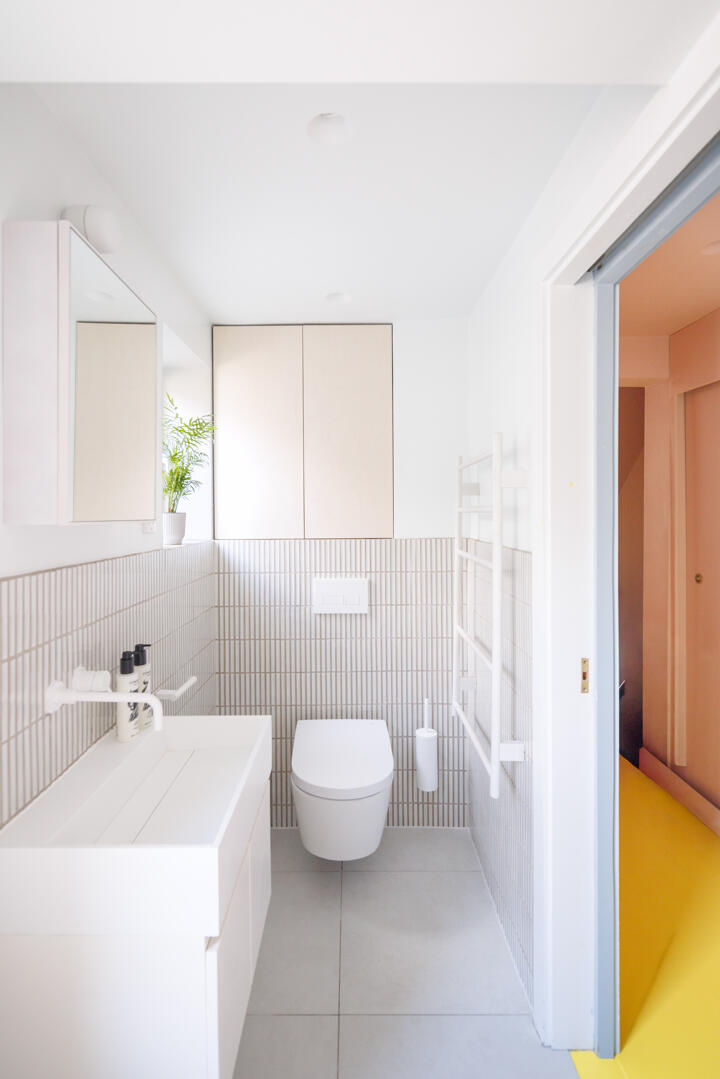 salle de bain design carrelage japonais blanc joints beige salle de bain design carrelage japonais blanc joints beige