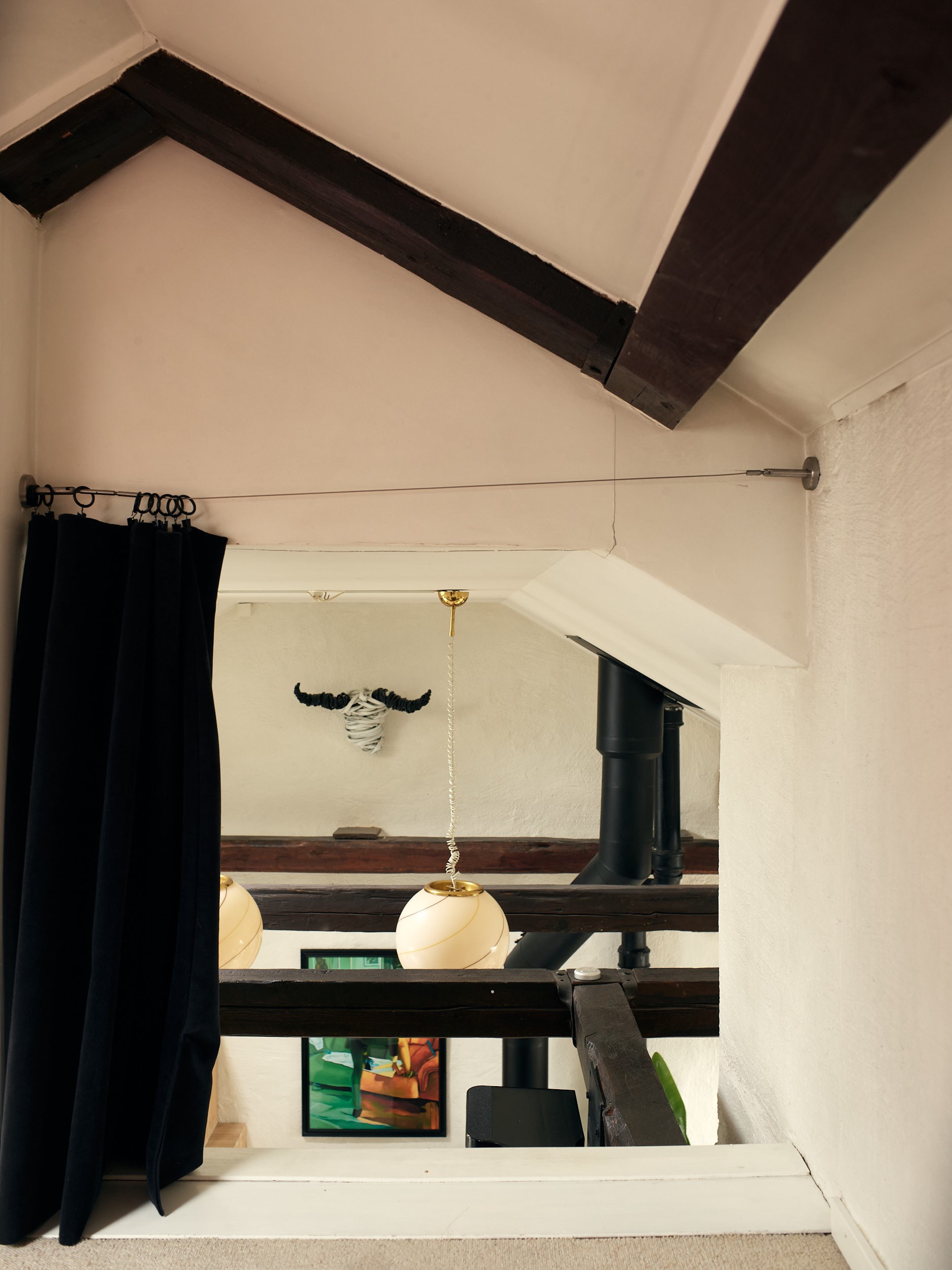 chambre mansardée avec poutres chambre mansardée avec poutres