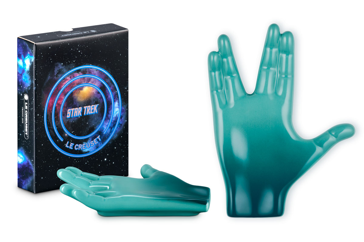 repose cuillère collaboration Le Creuset Star Trek 2026