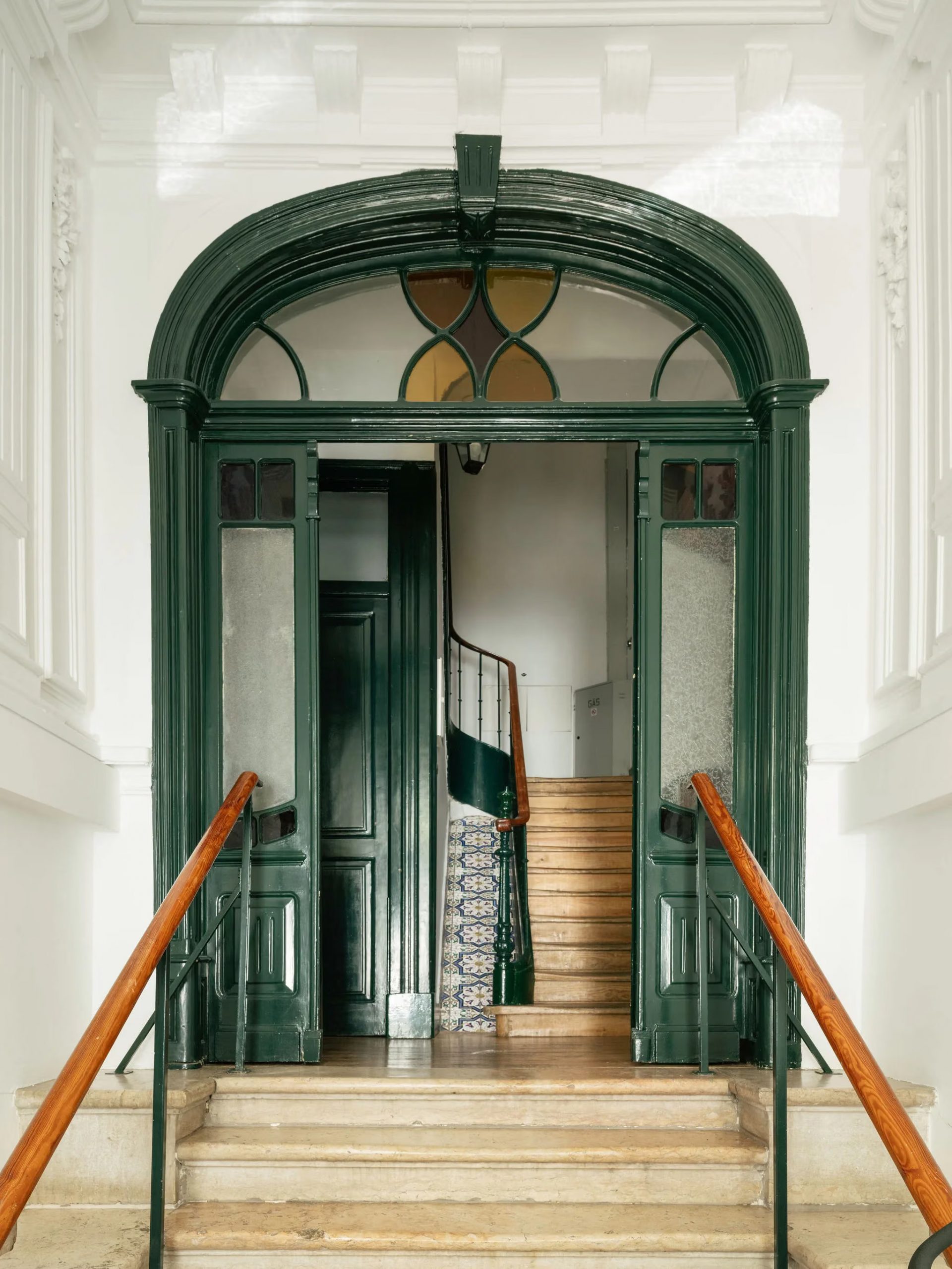 immeuble Lisbonne Portugal avec azulejos