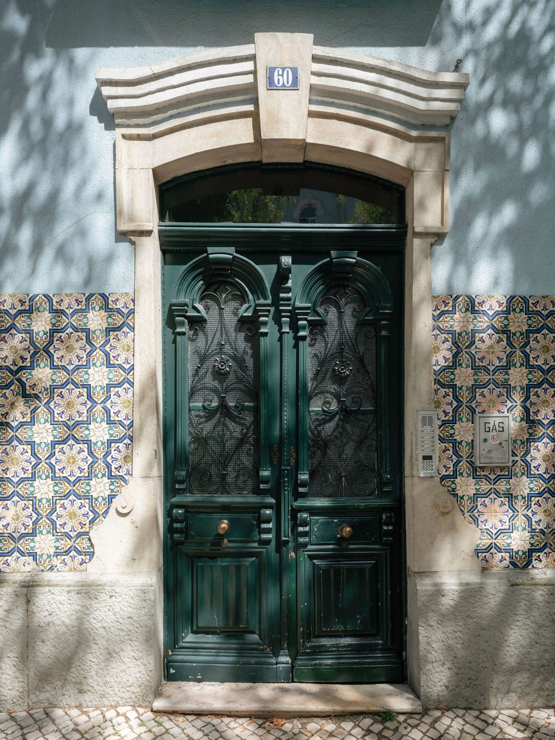 immeuble Lisbonne Portugal avec azulejos