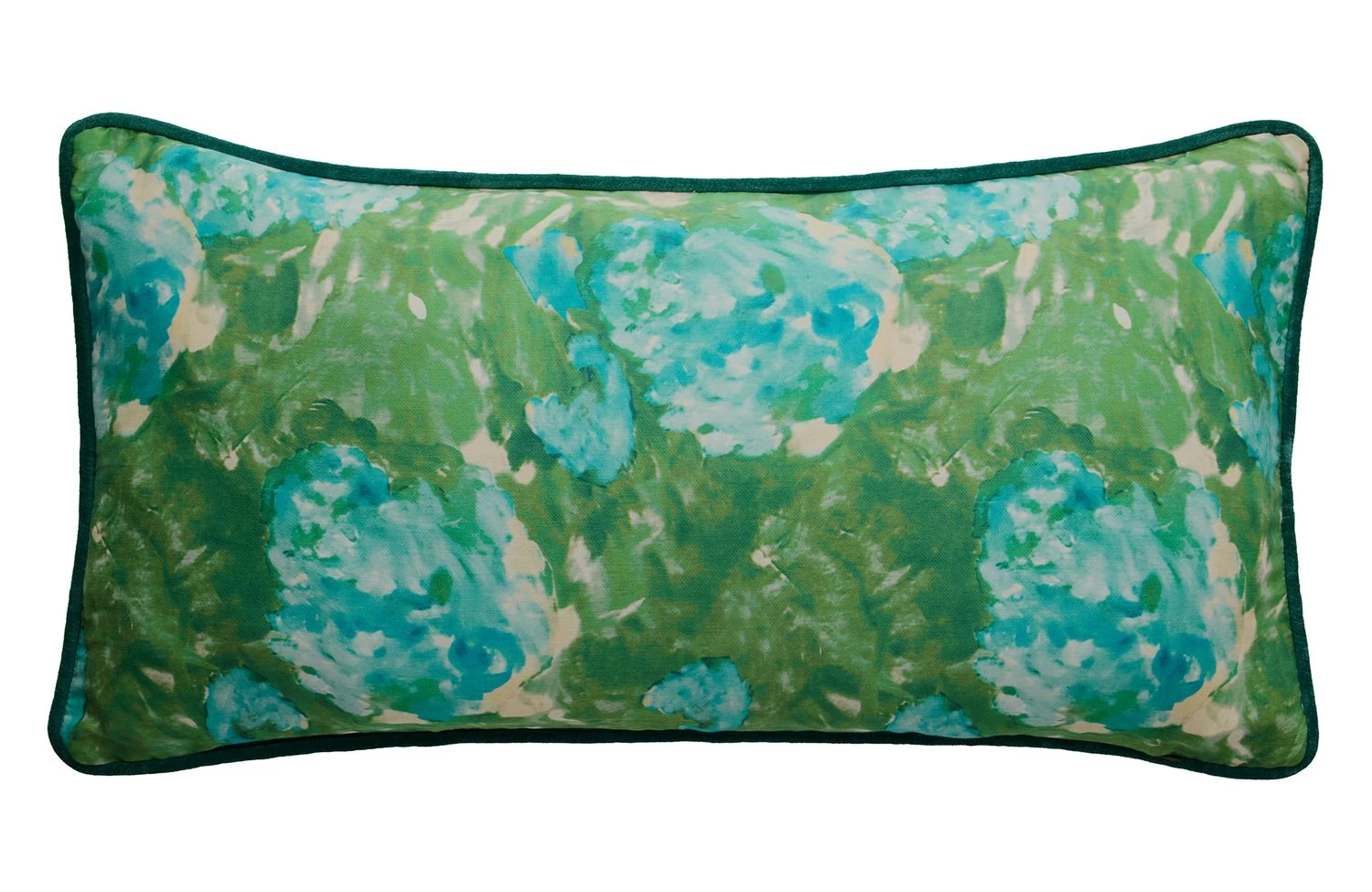 coussin vert