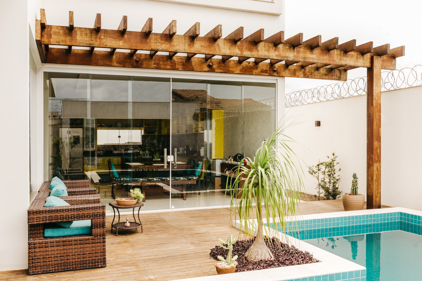 maison avec piscine