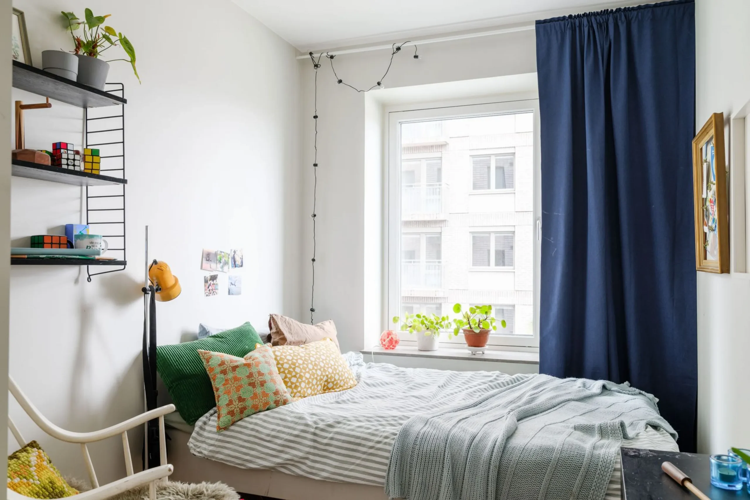 bedroom duplex apartment contemporary decor