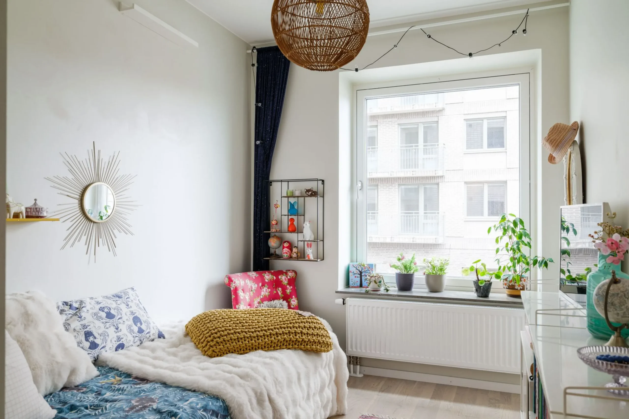 bedroom duplex apartment contemporary decor