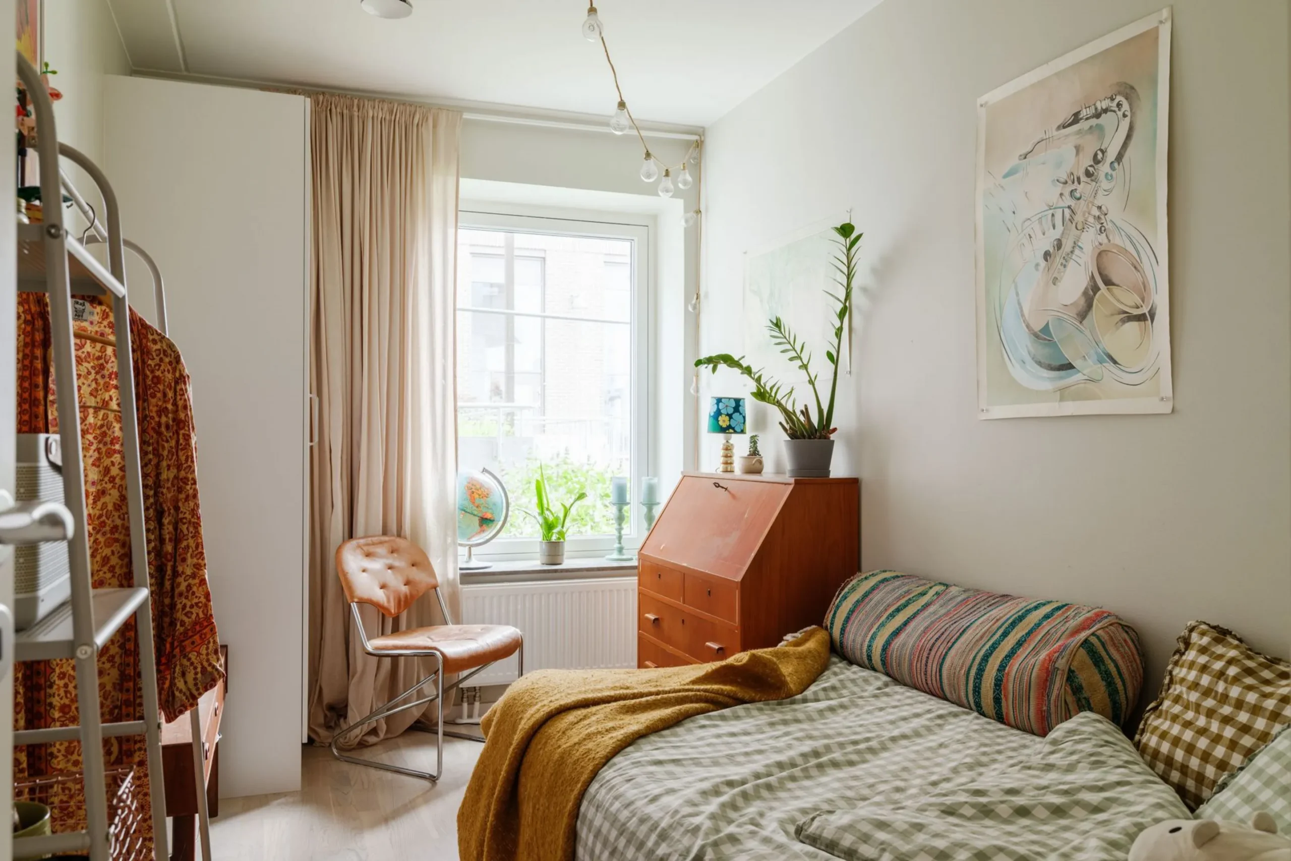 bedroom duplex apartment contemporary decor