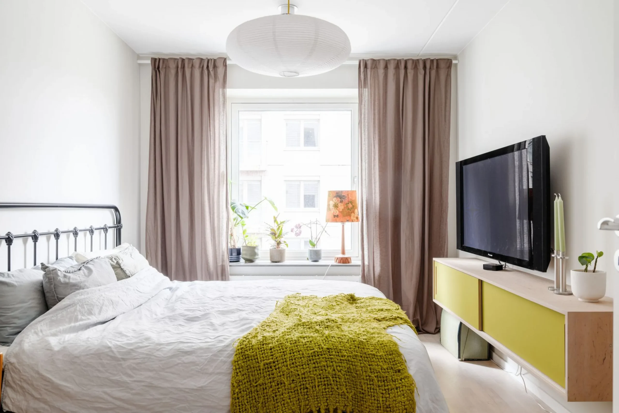 bedroom duplex apartment contemporary decor