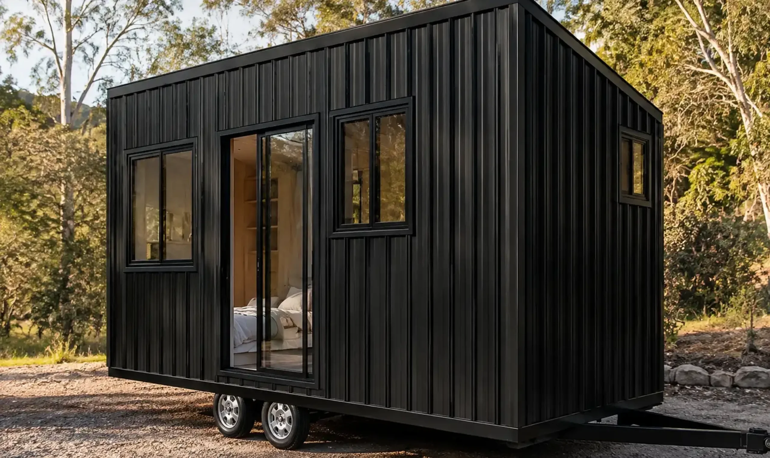tiny house Nido noire de 13m2