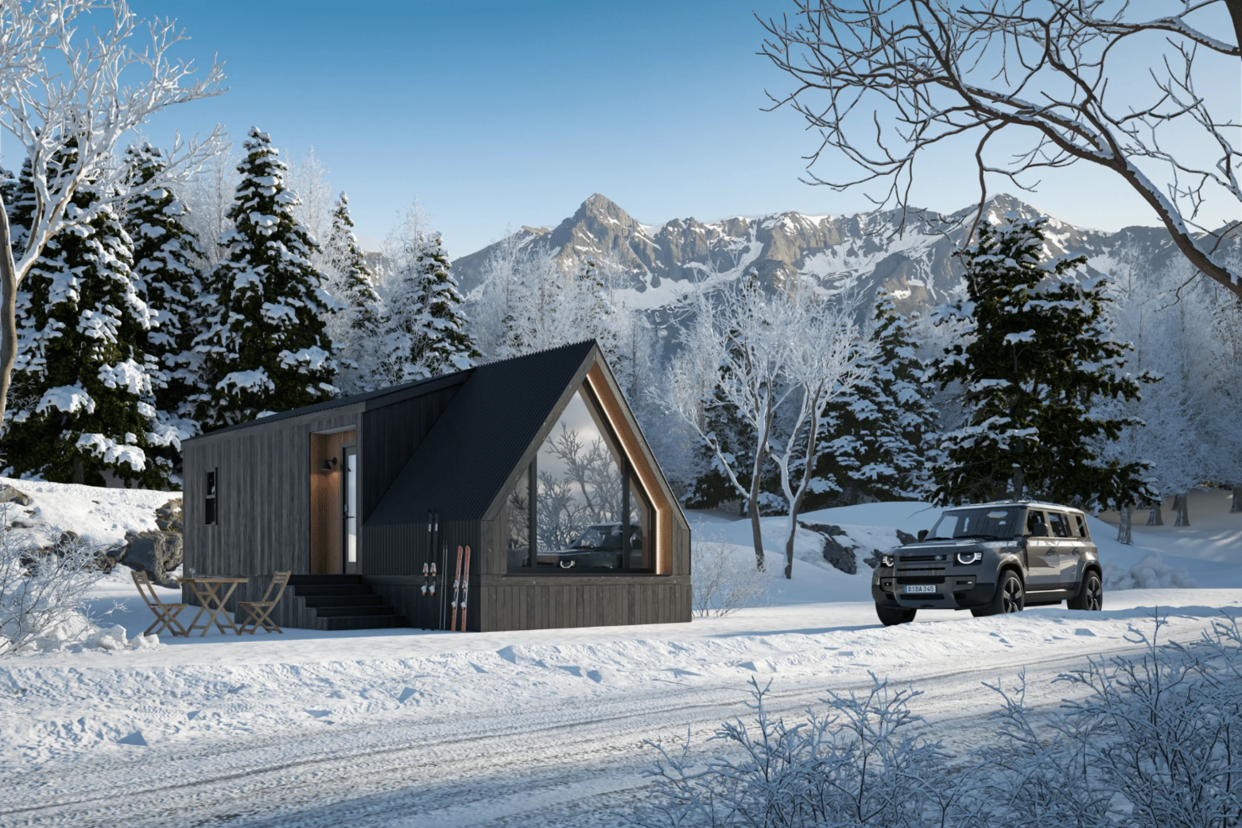 petite maison A-Frame 37m2 A-Frame Bunkhouse par Zook Cabins petite maison A-Frame 37m2 A-Frame Bunkhouse par Zook Cabins