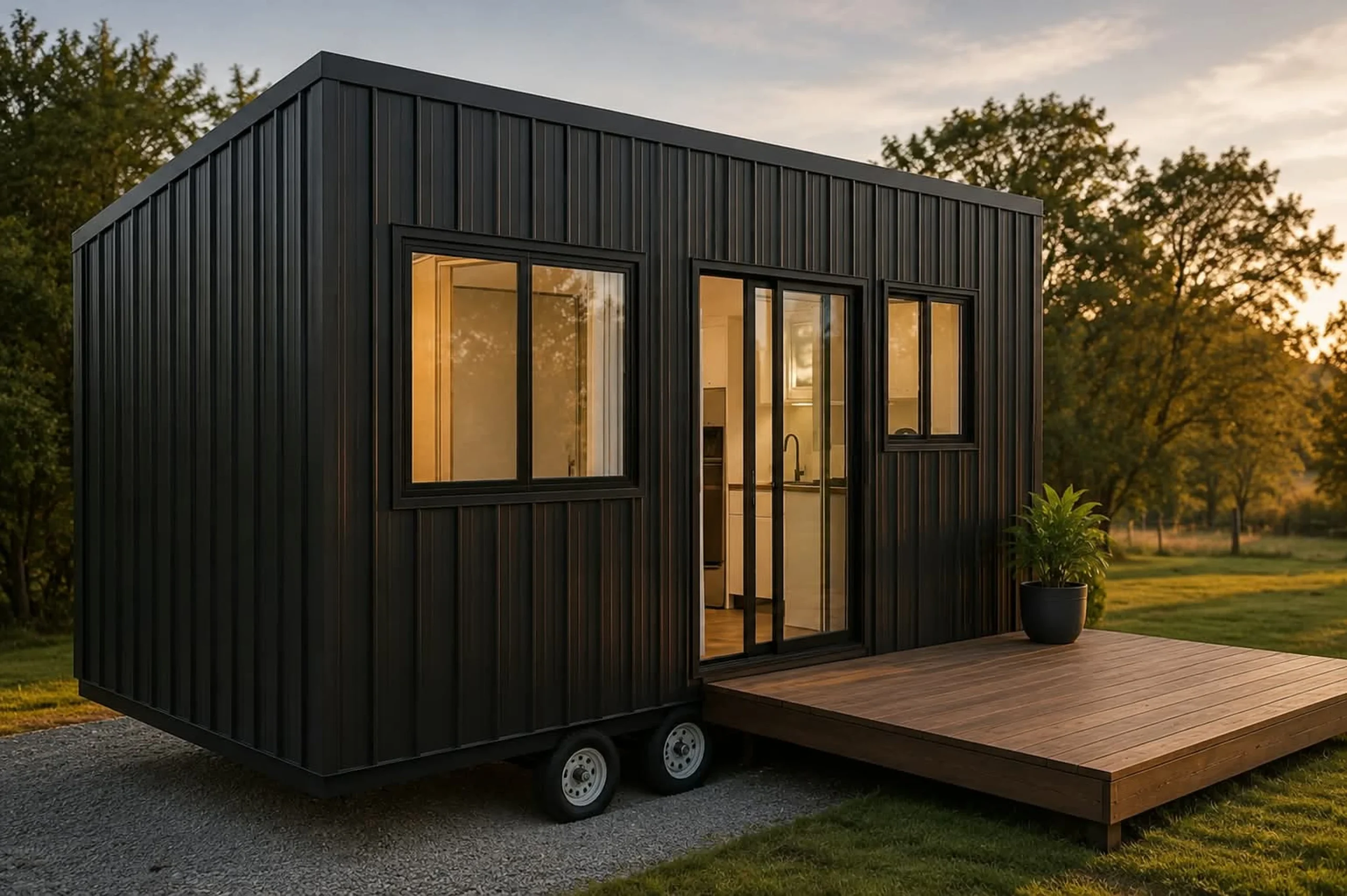 tiny house Nido noire de 13m2