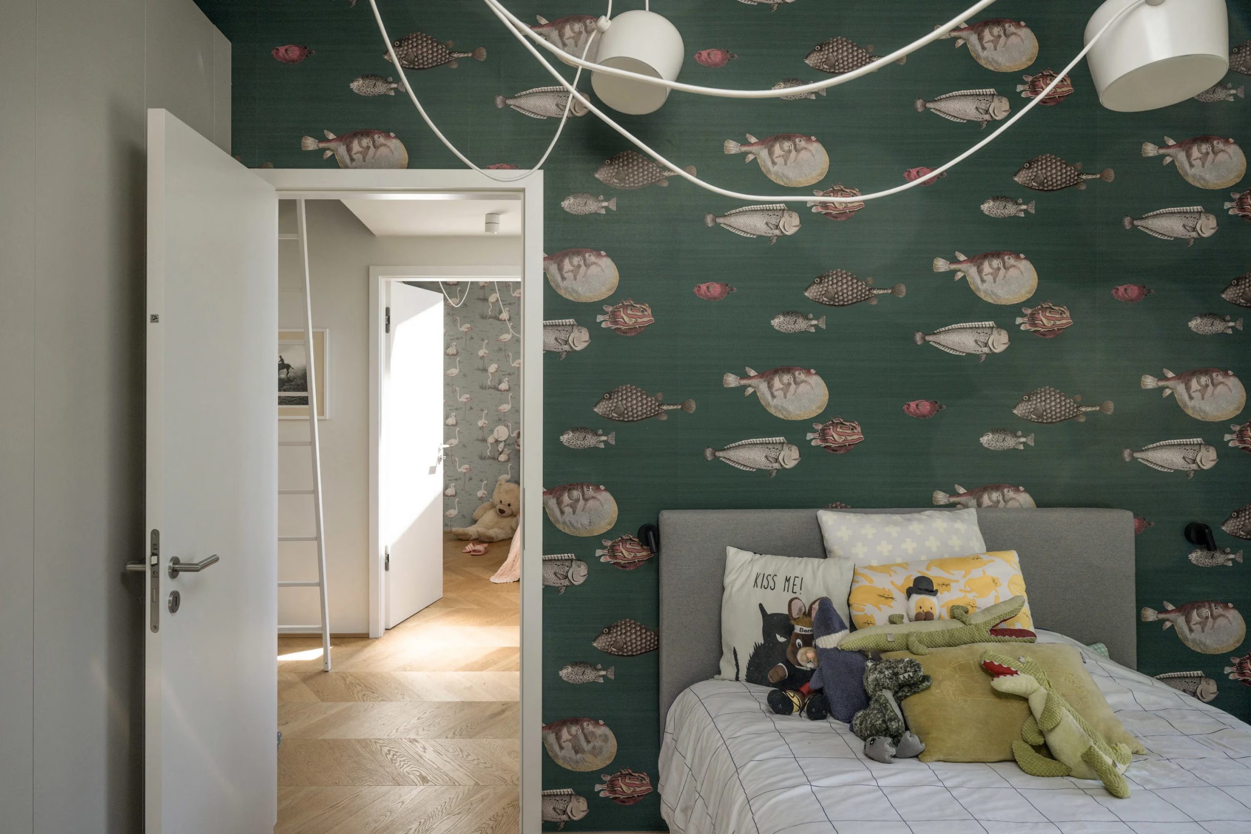 chambre enfant décoration design et contemporaine maison d'architecte