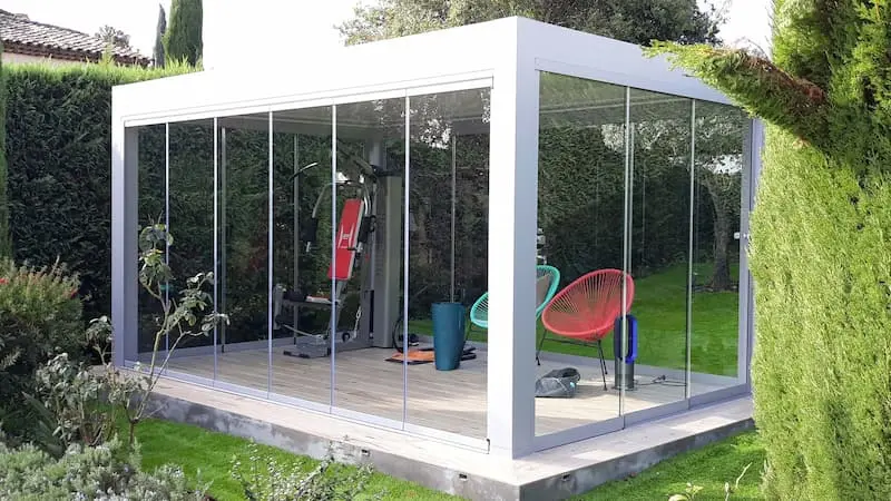 pergola fermée