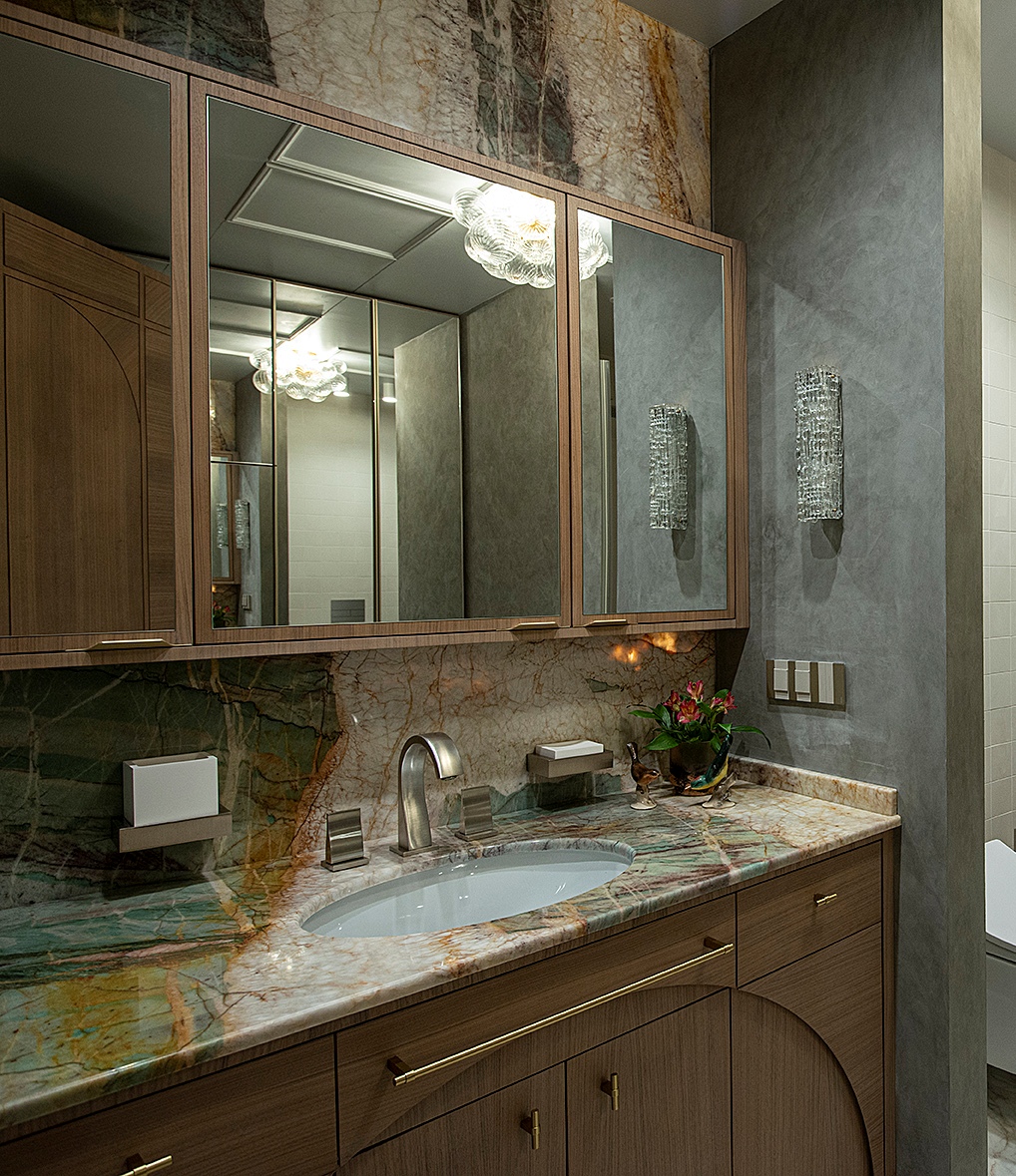 bathroom contemporary decor 120sqm apartment
